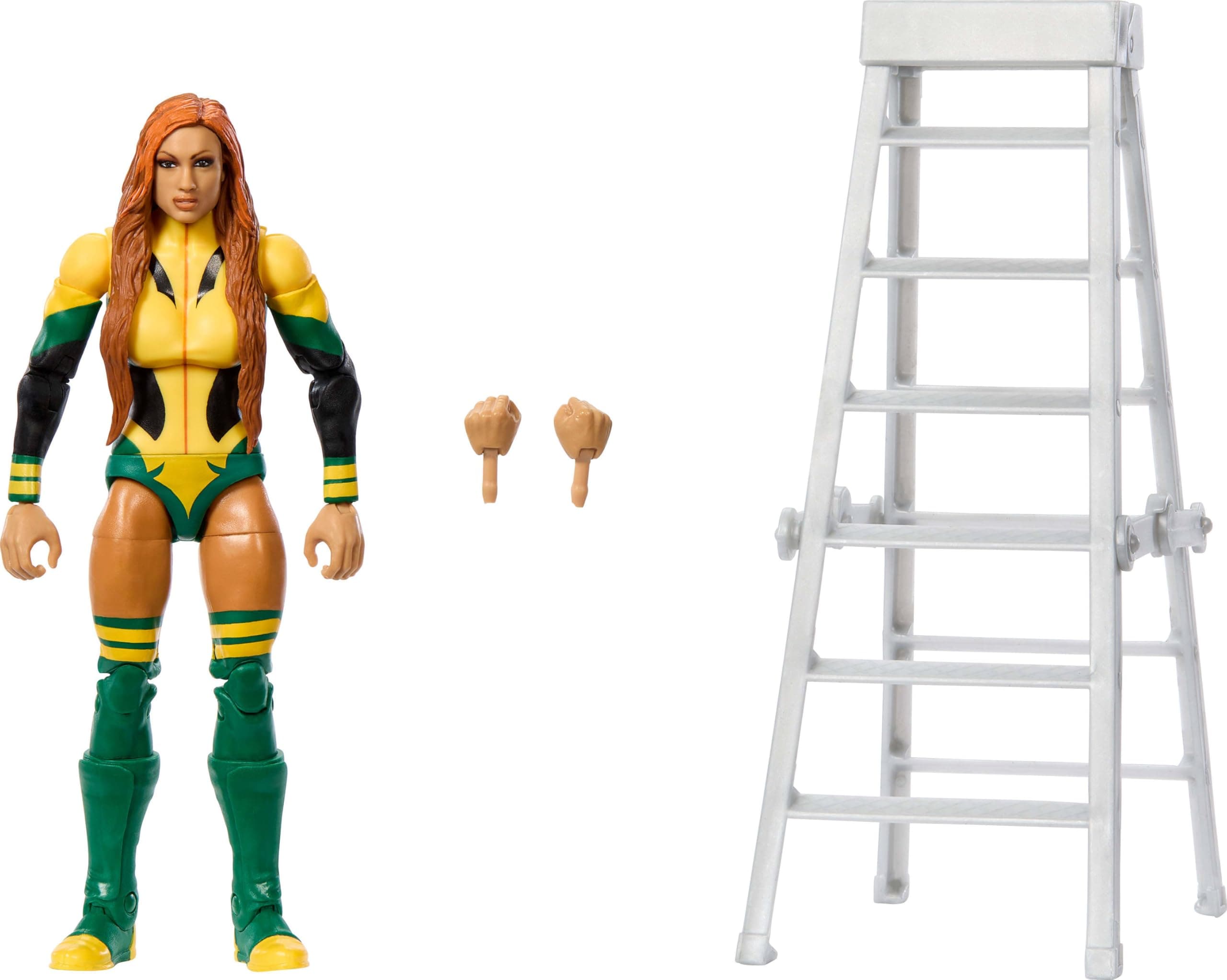 WWE Elite Action Figure & Accessories, 6-inch Collectible Becky Lynch with 25 Articulation Points, Life-Like Look & Swappable Hands