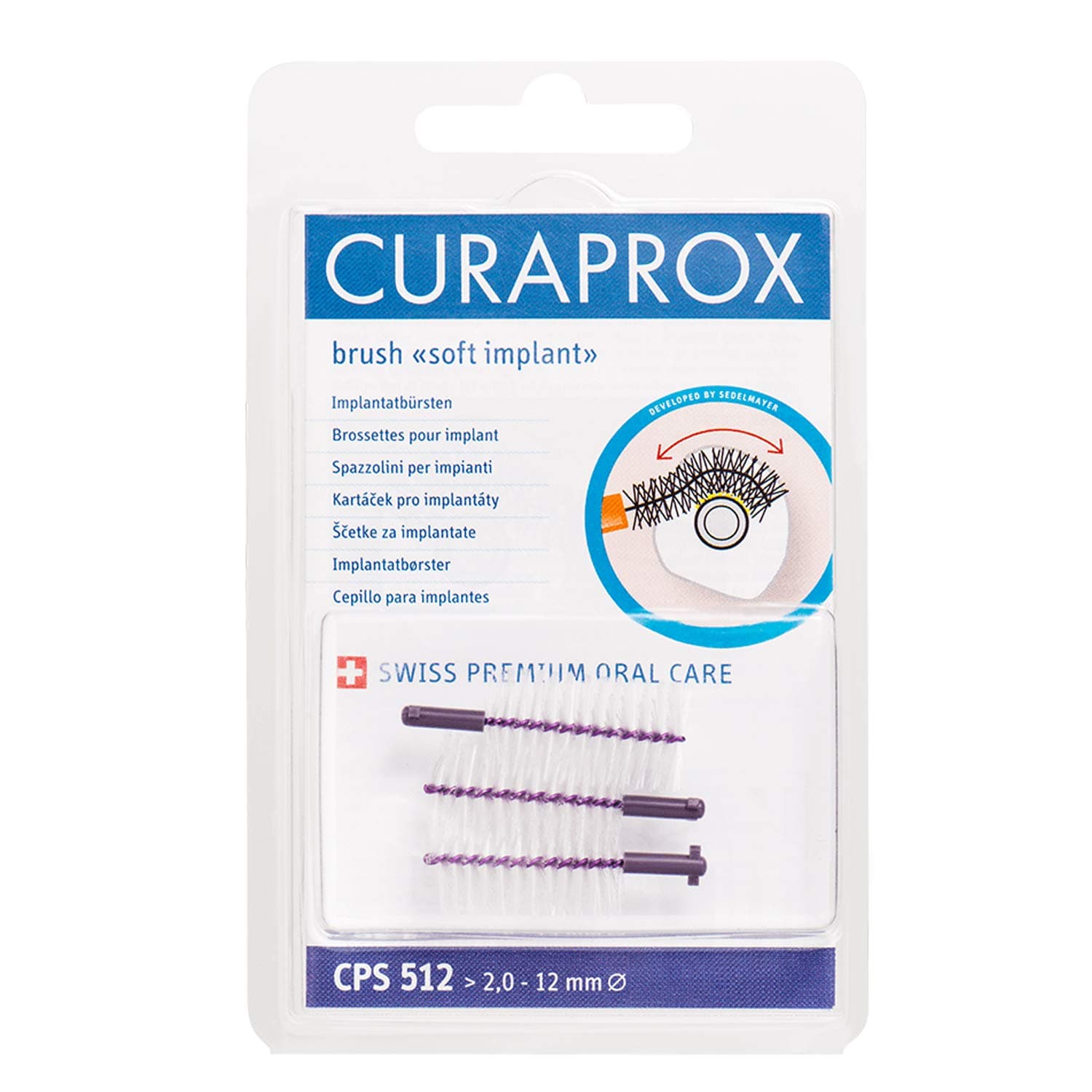 CuraproxCPS 512 Prime Interdental Brushes (Pack of 3)