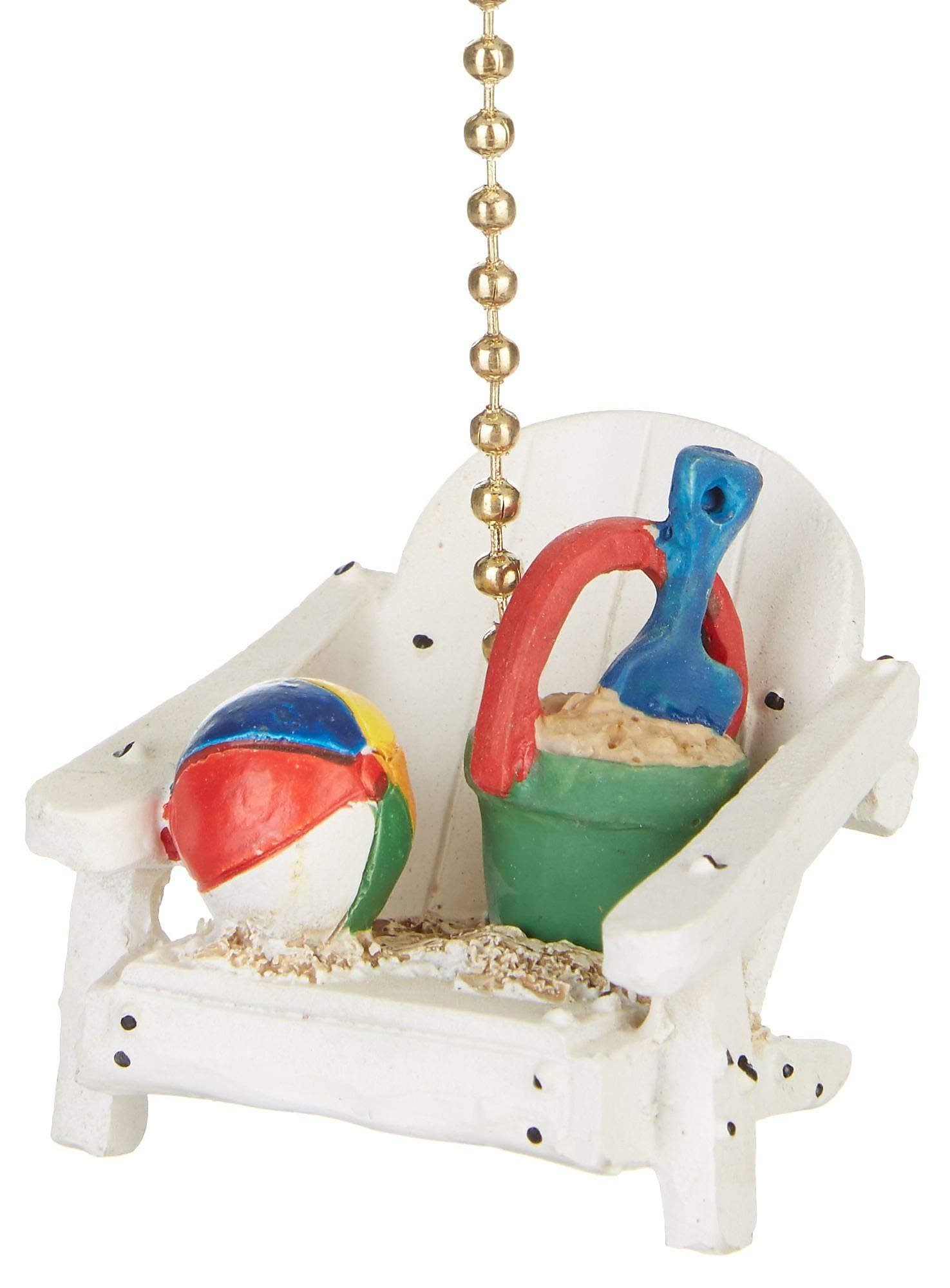 Tropic Tiki Island Beach Chair Decor Ceiling Fan Pull