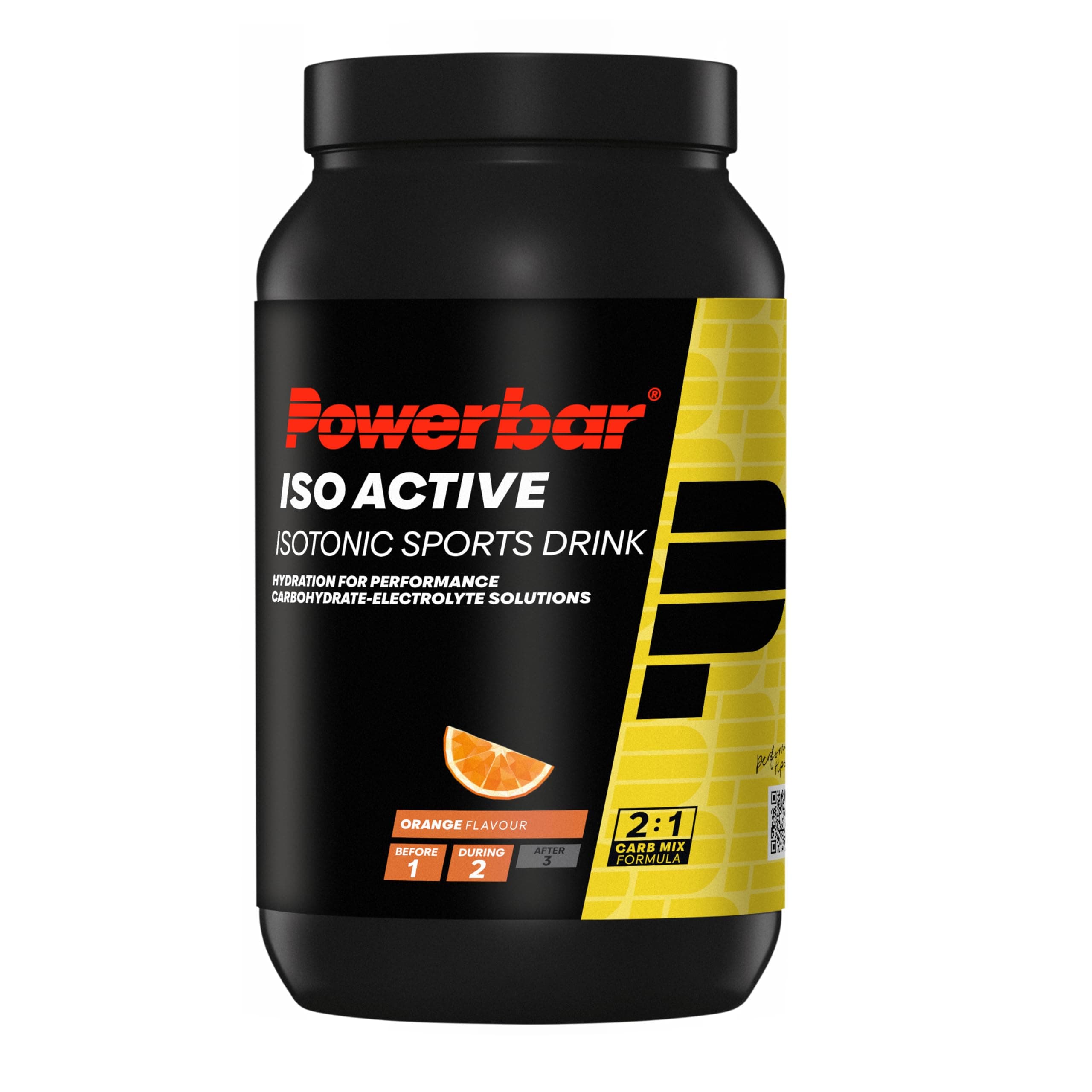 Isoactive - Orange - 1320g - Isotonic sports drink - 5 electrolytes