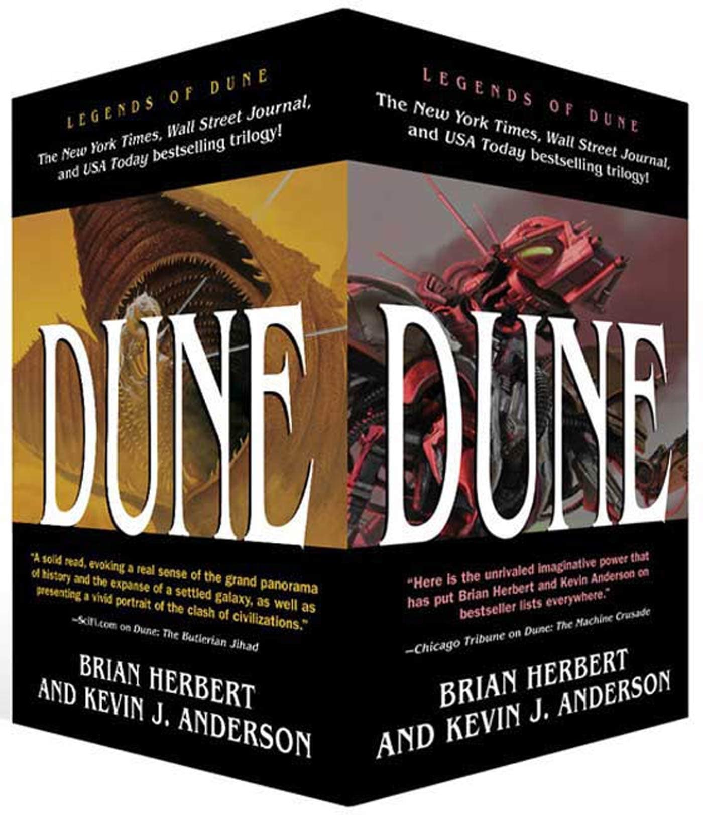 Legends of Dune Trilogy [Box Set] - (The Butlerian Jihad/The Machine Crusade/The Battle of Corrin) Mass Market Paperback – October 3, 2006