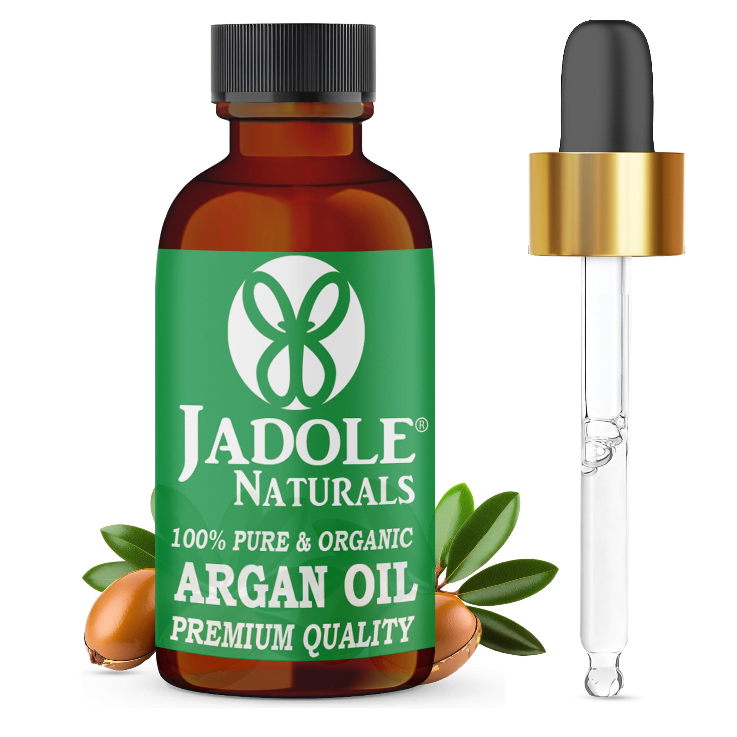 Organic Argan Oil 30ml | Hydrates Hair, Skin, Face & Nails | 100% Pure Moroccan Oil for Deep Moisturizing, Frizz Control & Anti-Aging | Strengthens Nails & Boosts Skin Glow