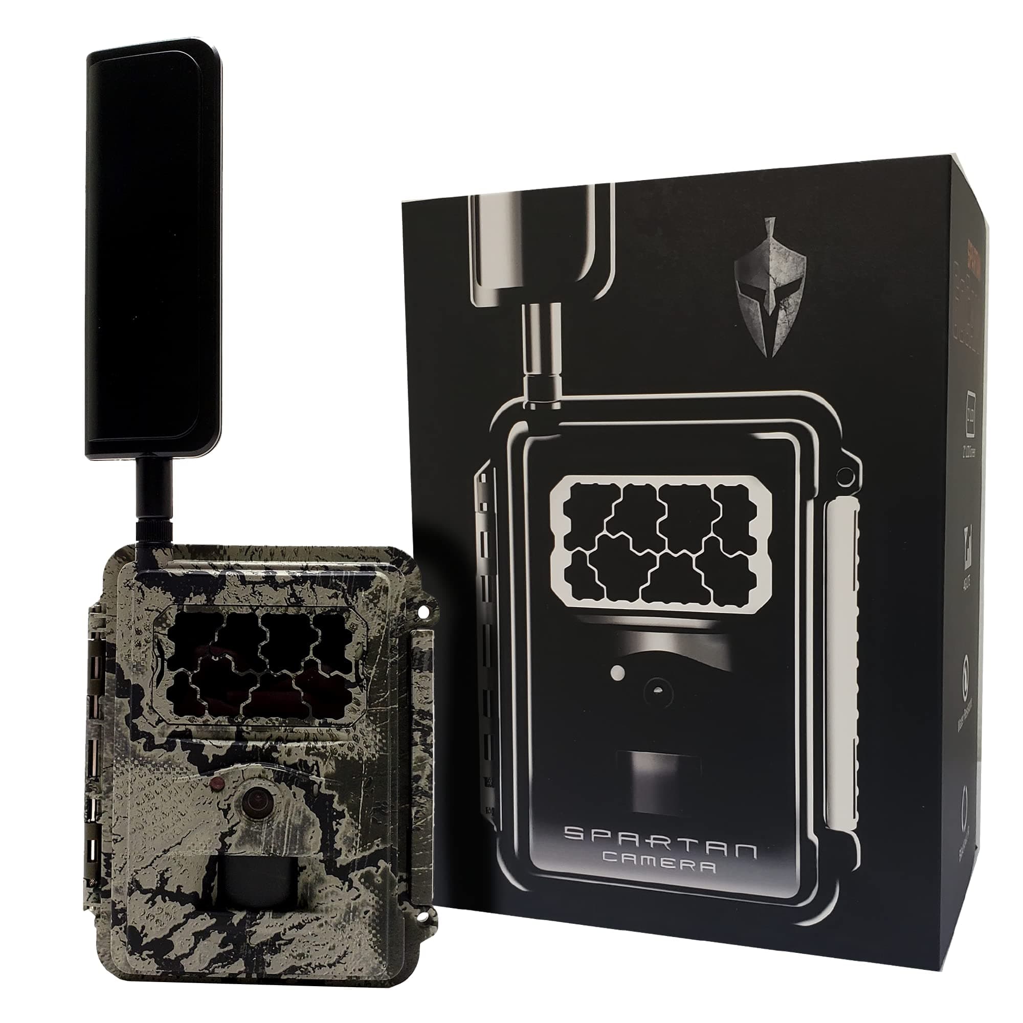 Spartan Camera Gocam 4G LTE Trail Camera, Verizon Certified, Remotely Update Camera Settings, Fully Configurable via App, HD Video, HD Photo, Blackout Flash, Hunting, Security, Surveillance