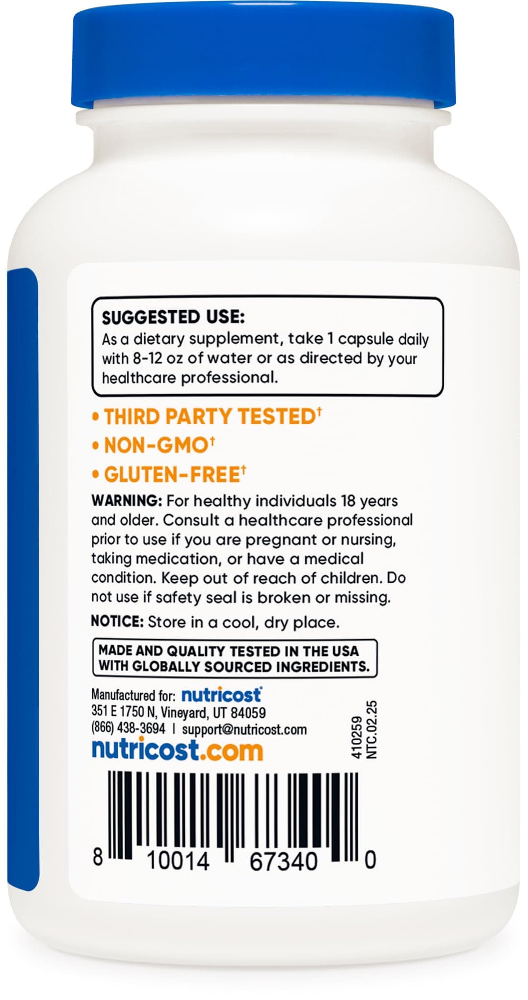 Nutricost Pidium 5000mg, 120 Capsules - Veg Capsules, Non-GMO and Gluten Free, Vegetarian Safe