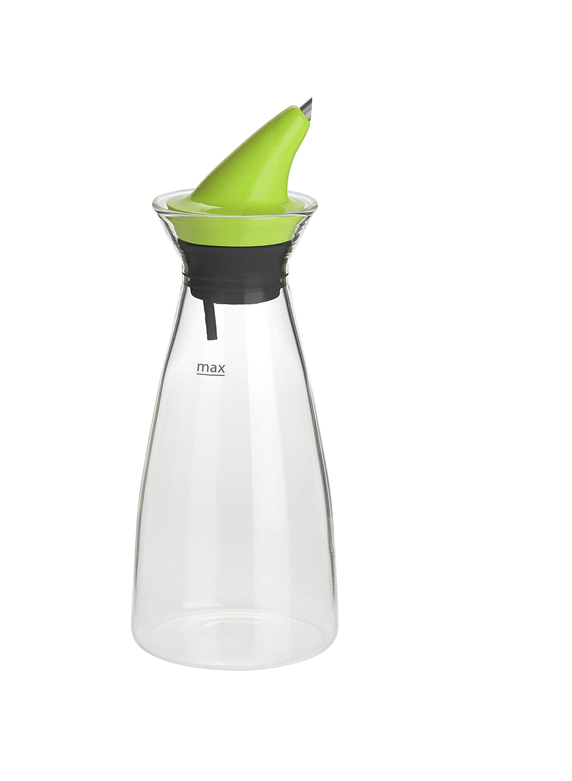 Trudeau Perfect Dripless Oil Bottle, Green