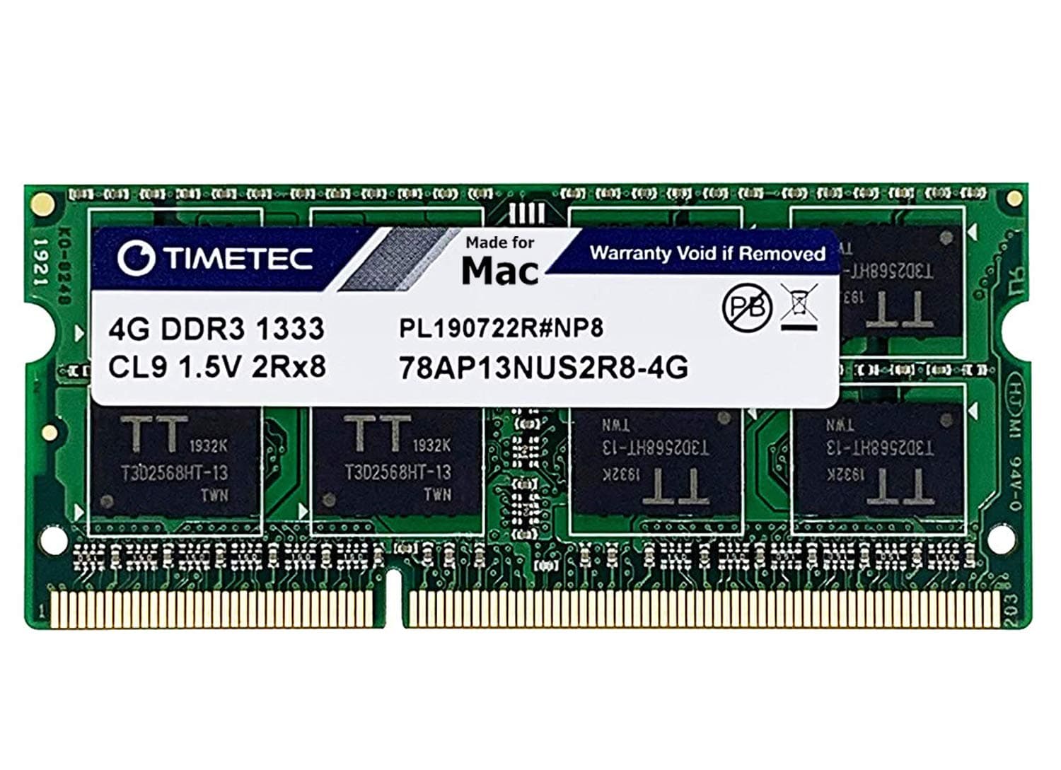 Hynix IC 4GB compatible with Apple DDR3 1333MHz PC3-10600 SODIMM Memory Upgrade For MacBook Pro,iMac,Mac Mini