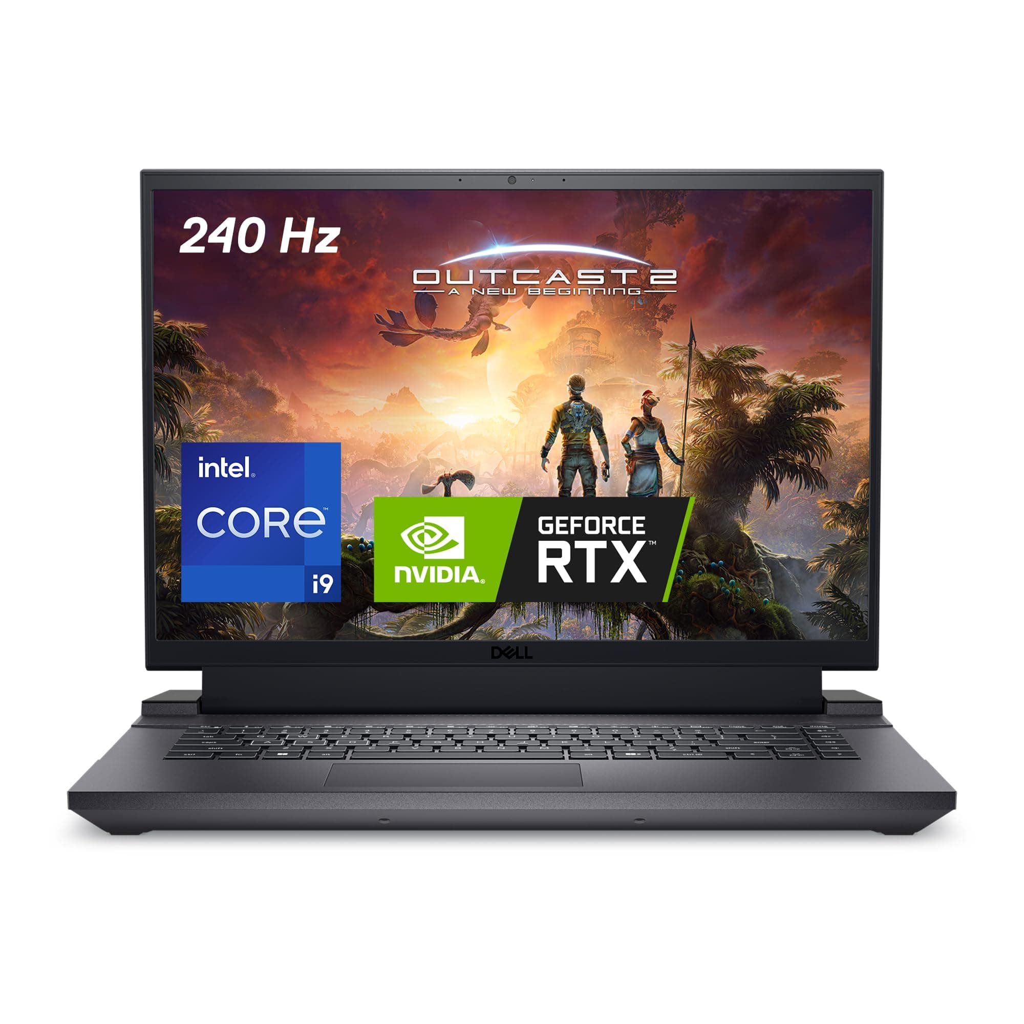 Dell G16 7630 Gaming Laptop - 16-inch QHD+ 240Hz 3ms Display, Intel Core i9-13900HX, 16GB DDR5 RAM, 1TB SSD, NVIDIA GeForce RTX 4070 8GB GDDR6, Windows 11 Home, Onsite Service - Metallic Nightshade