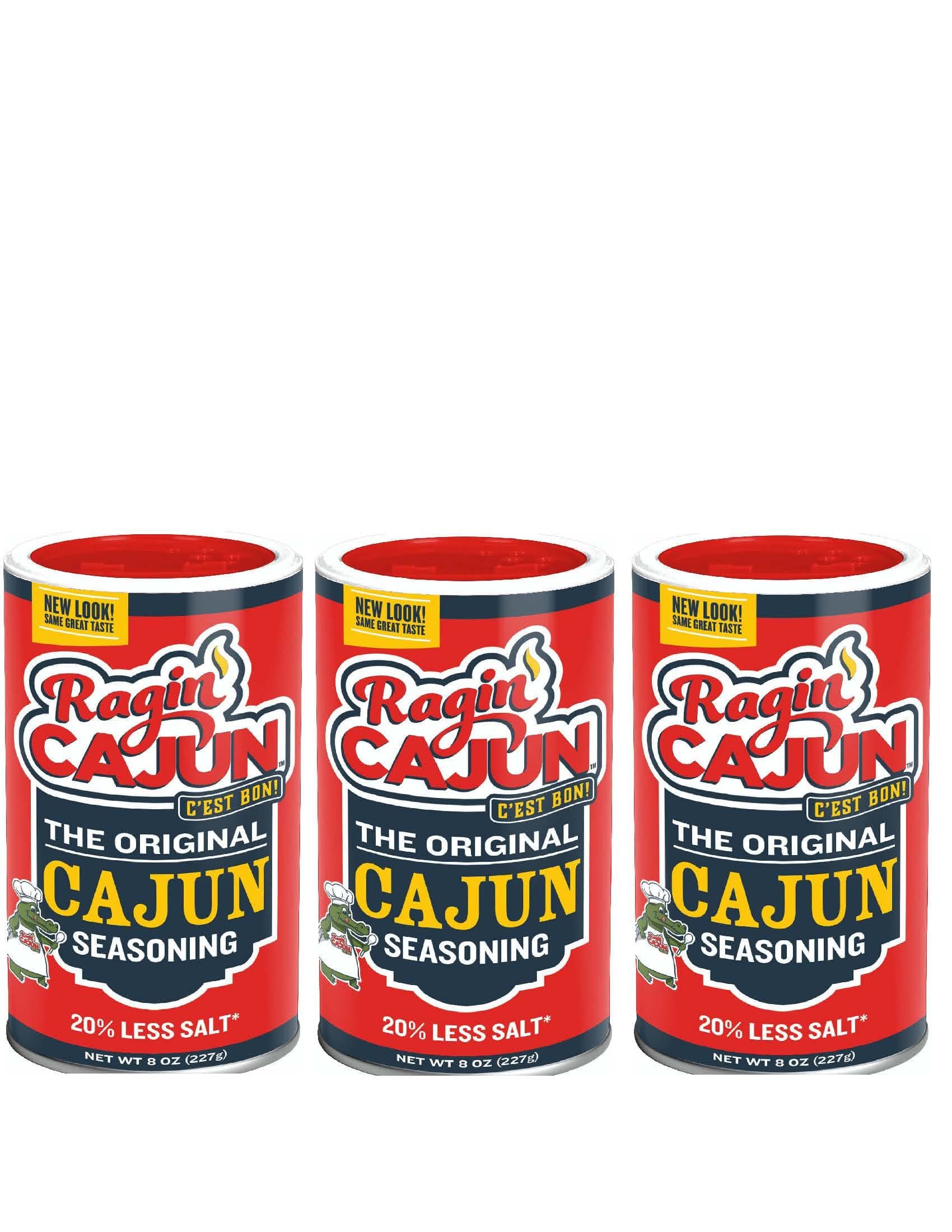 Ragin Cajun Fixins All Purpose Original Cajun Seasoning 227g Tub More Spice Less Salt