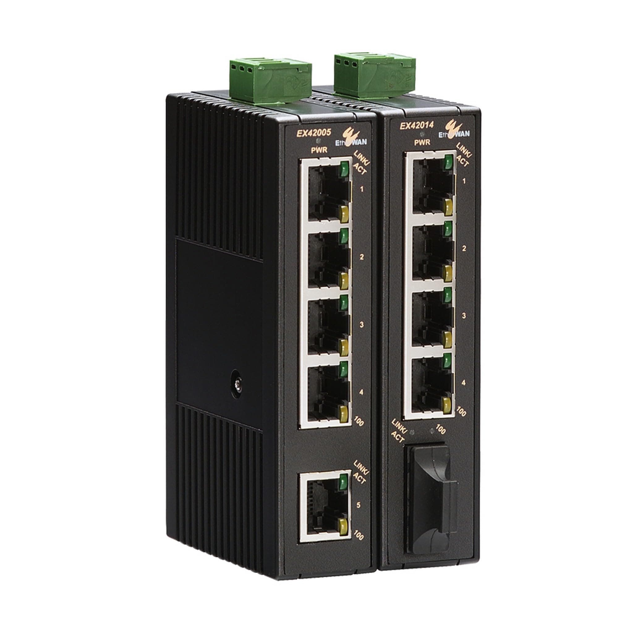 EX42005-00-1-A 5-Port 10/100Base-Tx Industrial Unmanaged Ethernet