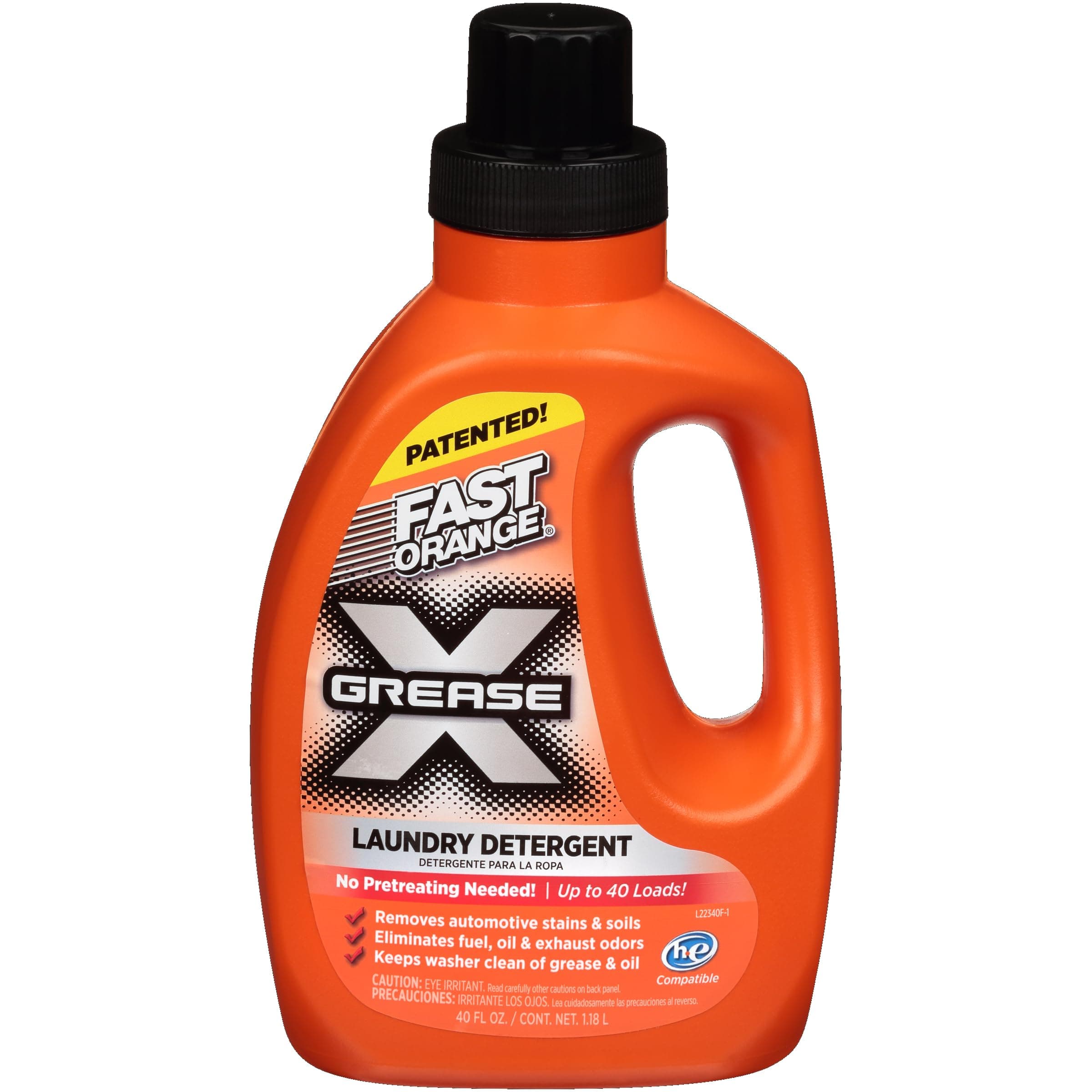 Permatex 22340 Fast Orange Grease X Laundry Detergent (40floz)
