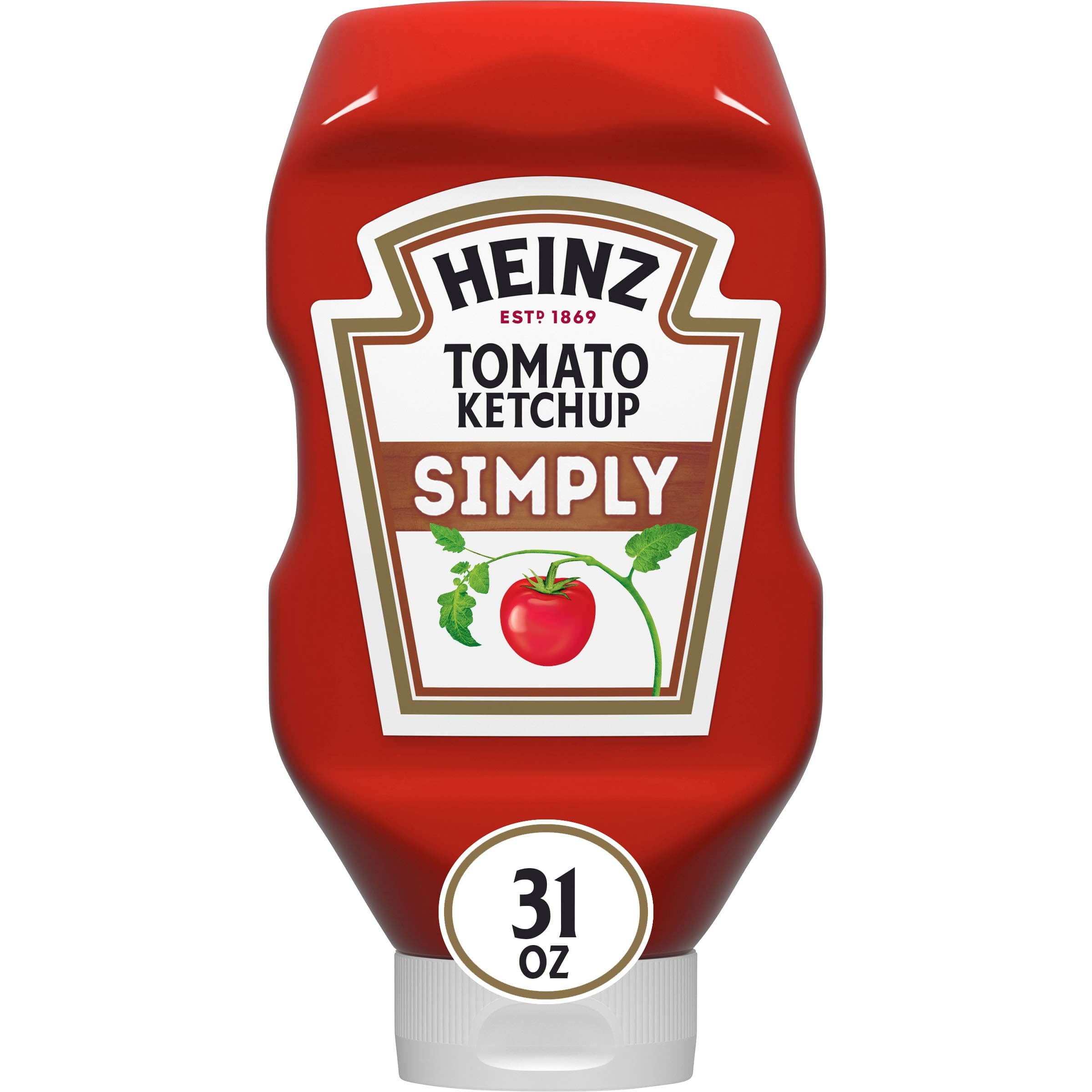Simply Heinz Tomato Ketchup (31 oz Bottle)