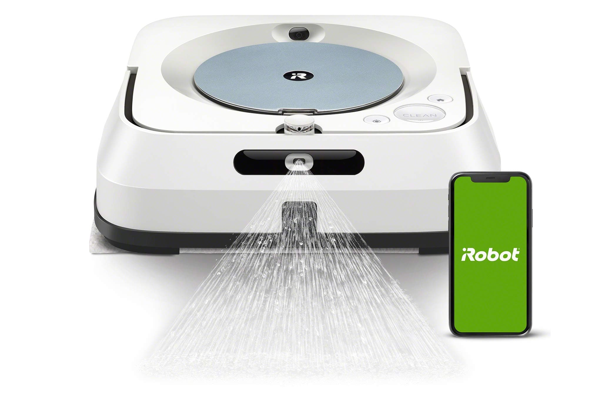 iRobot Braava - 2 in 1 Floor Cleaner and Mop Robot Entire Home + WiFi Única white, m613440, Braava m6134