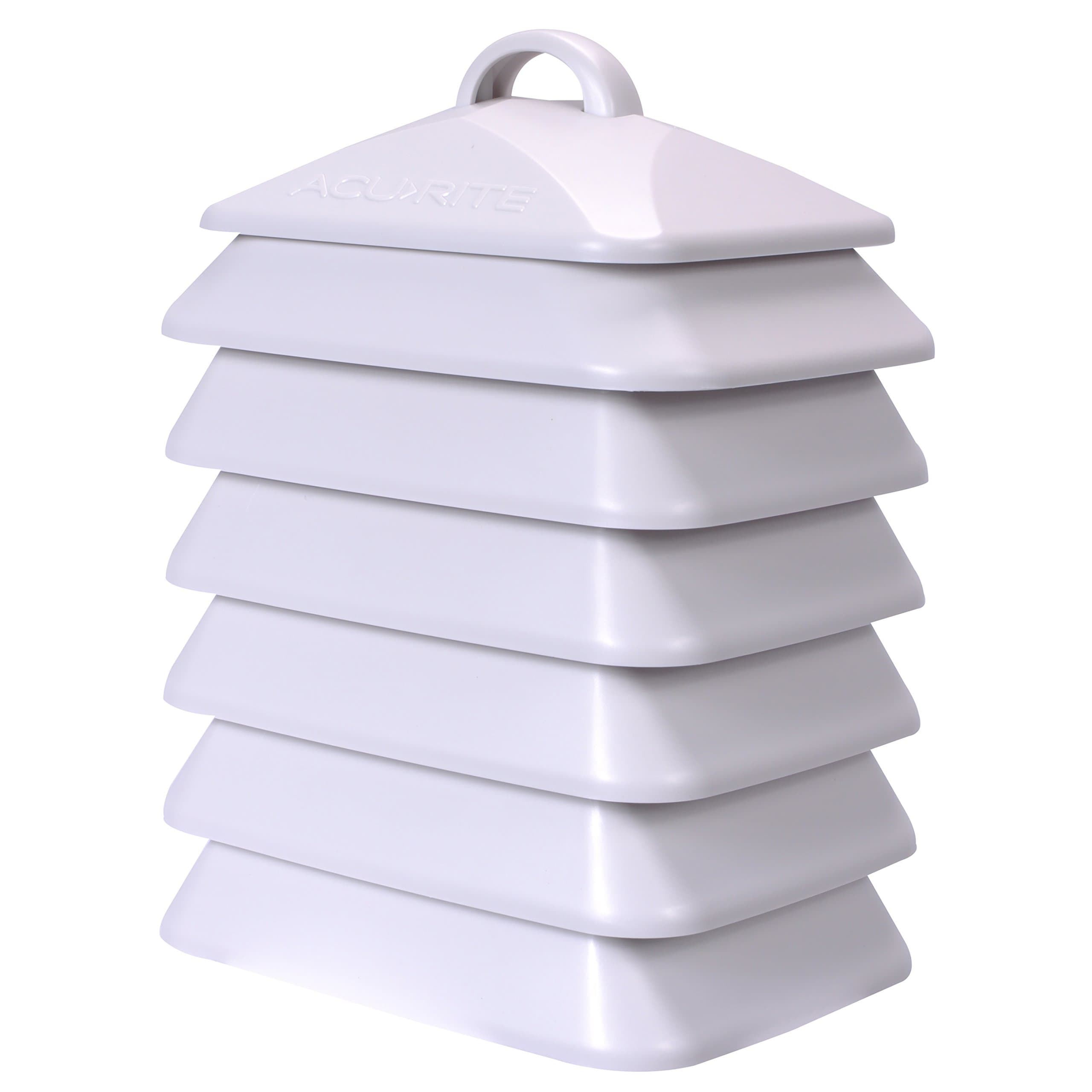 Acurite 06054M Temperature And Humidity Solar Radiation Shield, White