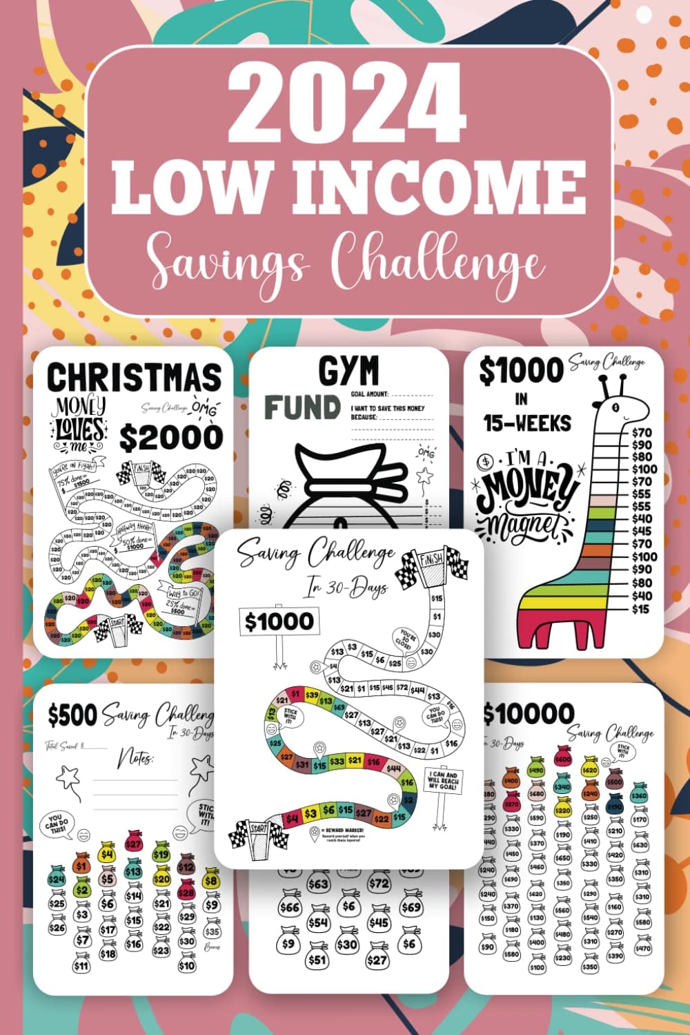 Low Income Savings Challenge Book: Easy Way to Save Money $50, $100, $500, $1000, $5000, $6000, $10000. Ignite Your Low Income Financial Future: The ... Ideas into Christmas Gifts –The Ultimate Book