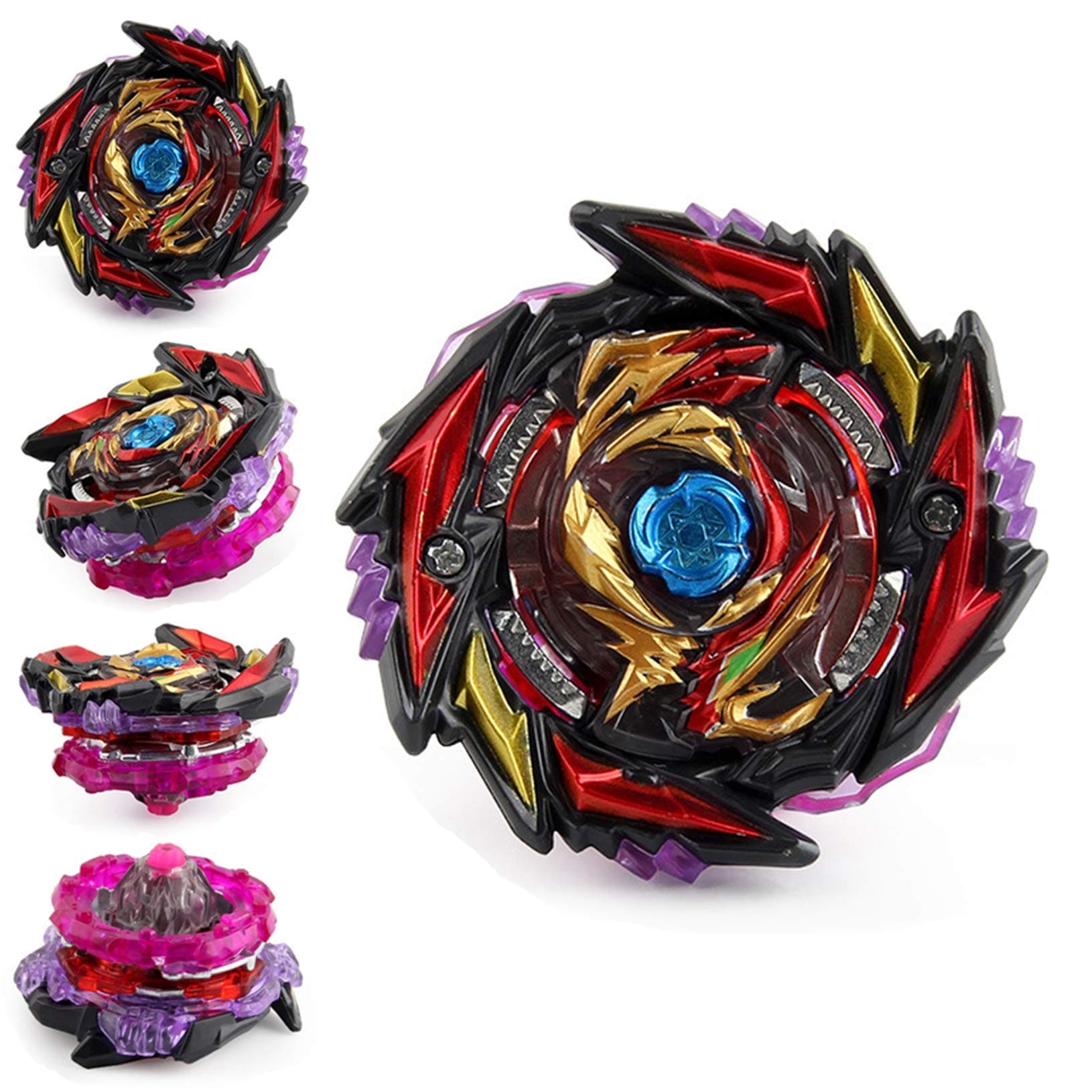 Battling Toys - Burst SuperKing Booster B-170 Death Diabolos 4T.Mr'1D Starter Spinning Top Toy