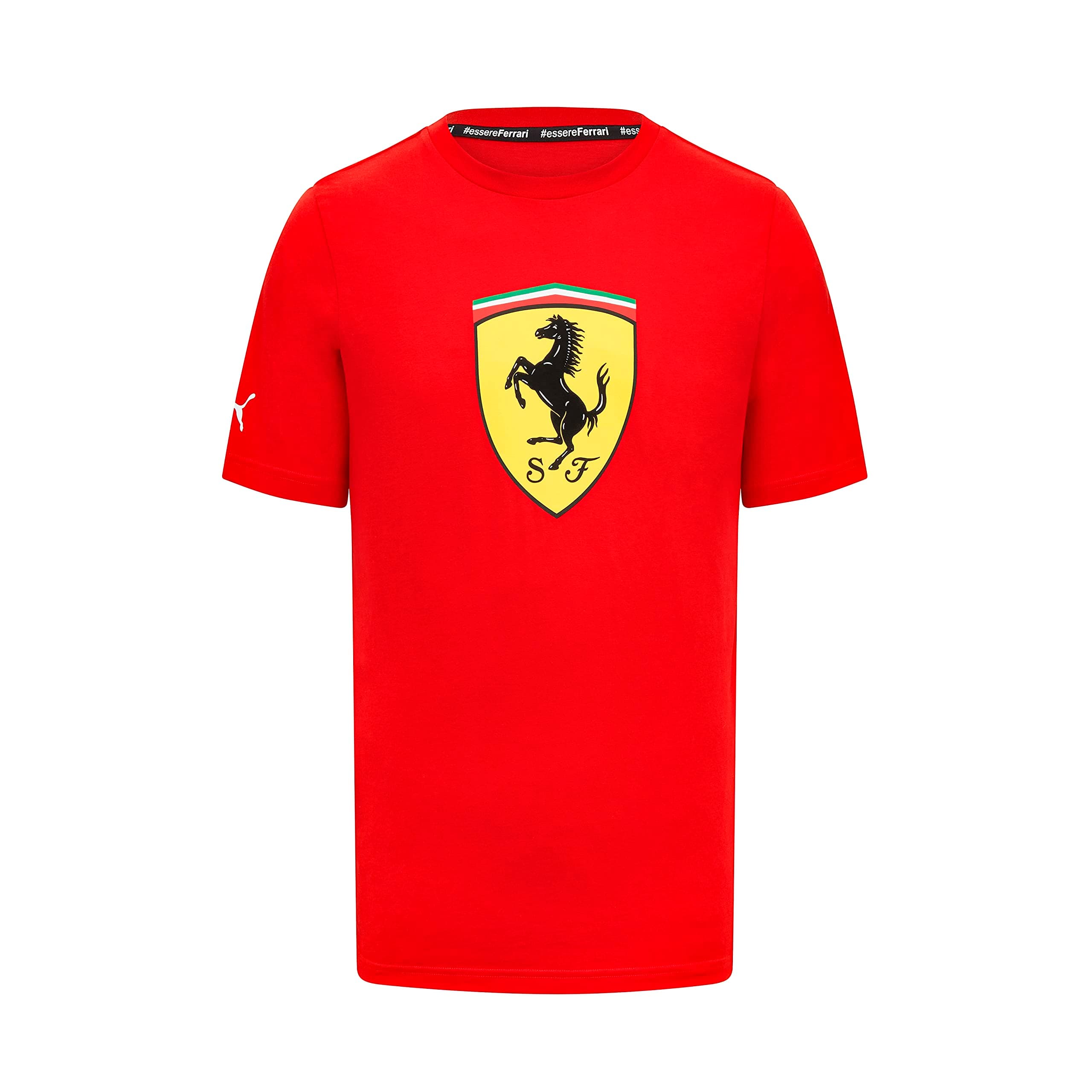 Ferrari F1 Men's Puma Shield T-Shirt - Red/Black