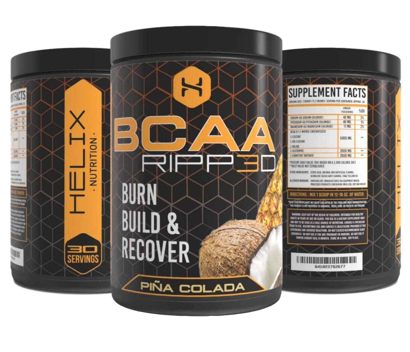 BCAA Ripped Amino Energy Electrolytes Supplement | Optimum Nutrition That Helps Improve Mood, Boost Exercise Performance, Prevent Muscle Loss and Promote Weight Loss | Boosts Metabolism