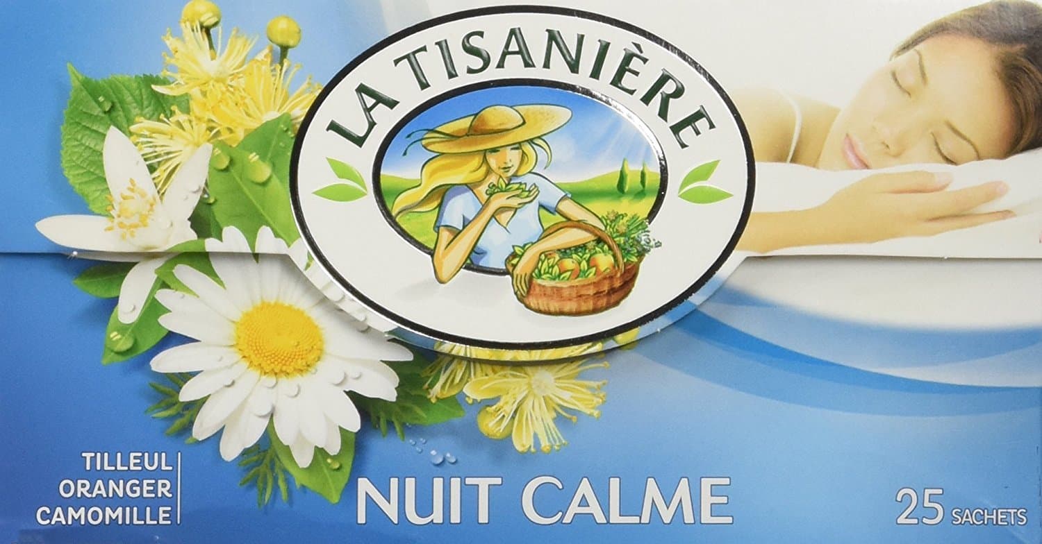 La Tisaniere French Tisane - 25 Counts (Nuit Calme (Tranquil night))
