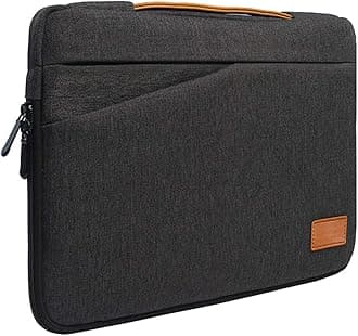 360 Protective Laptop Sleeve Handbag for 13-14in, Dark Gray