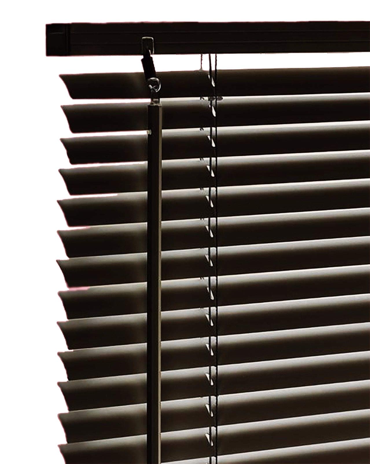 Home In Style New PVC Venetian VENETIAN BLND Blinds Window Blinds Shutter for Privacy Home Office Blind Trimmable (Black-PVC, 75 X 150)