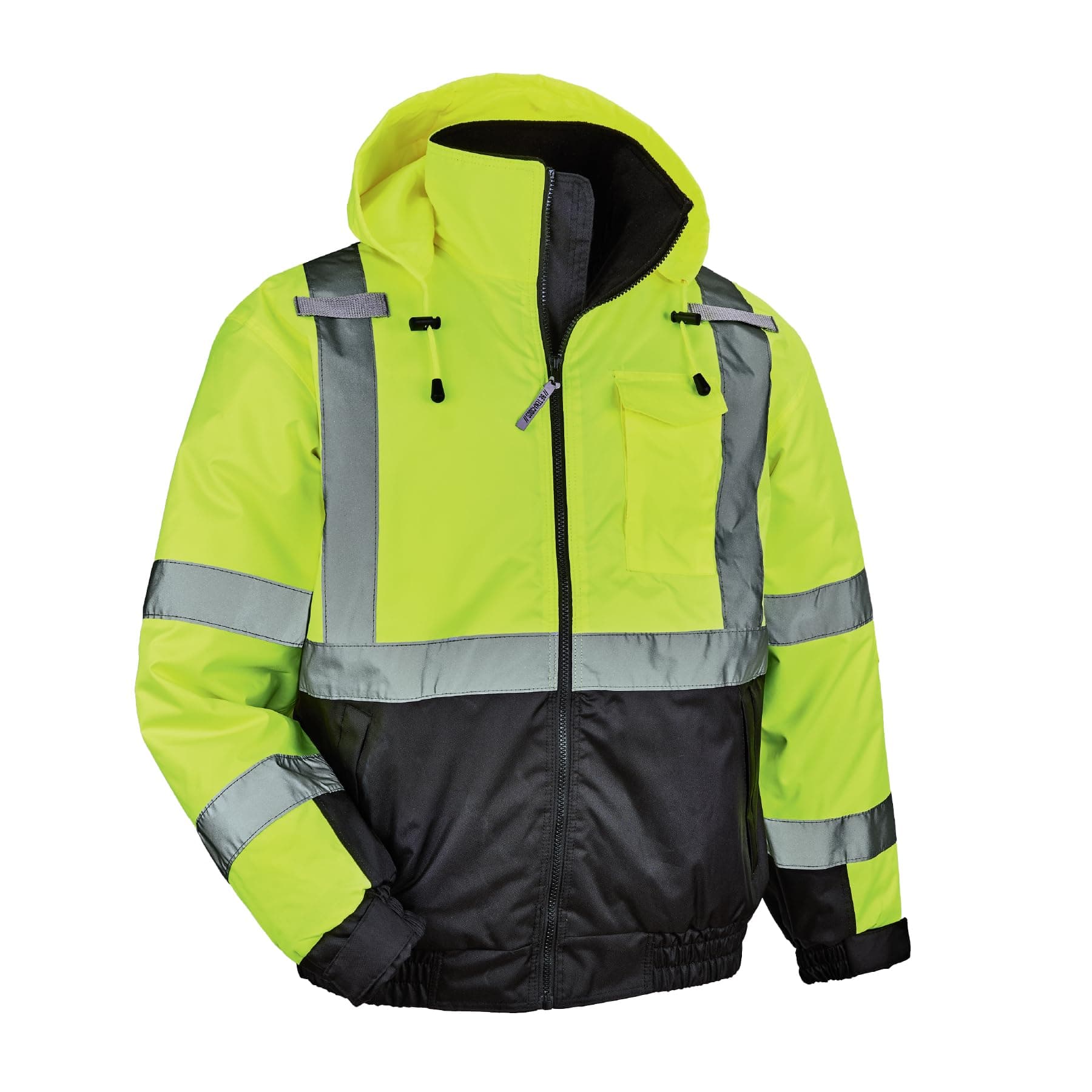 Hi Vis Bomber Safety Jacket