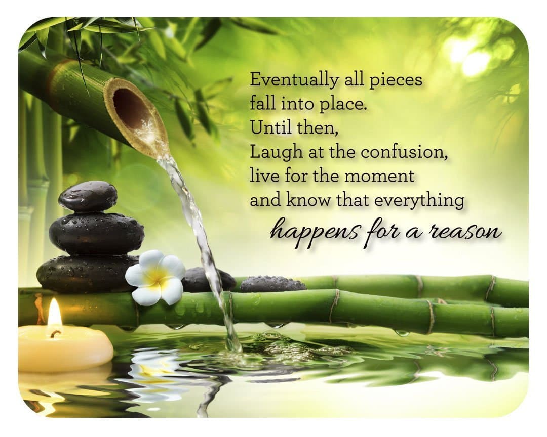 Lake House Products Eventually All Pieces Fall into Place… Inspirational 14x11 in. Decorative Wood Sign.