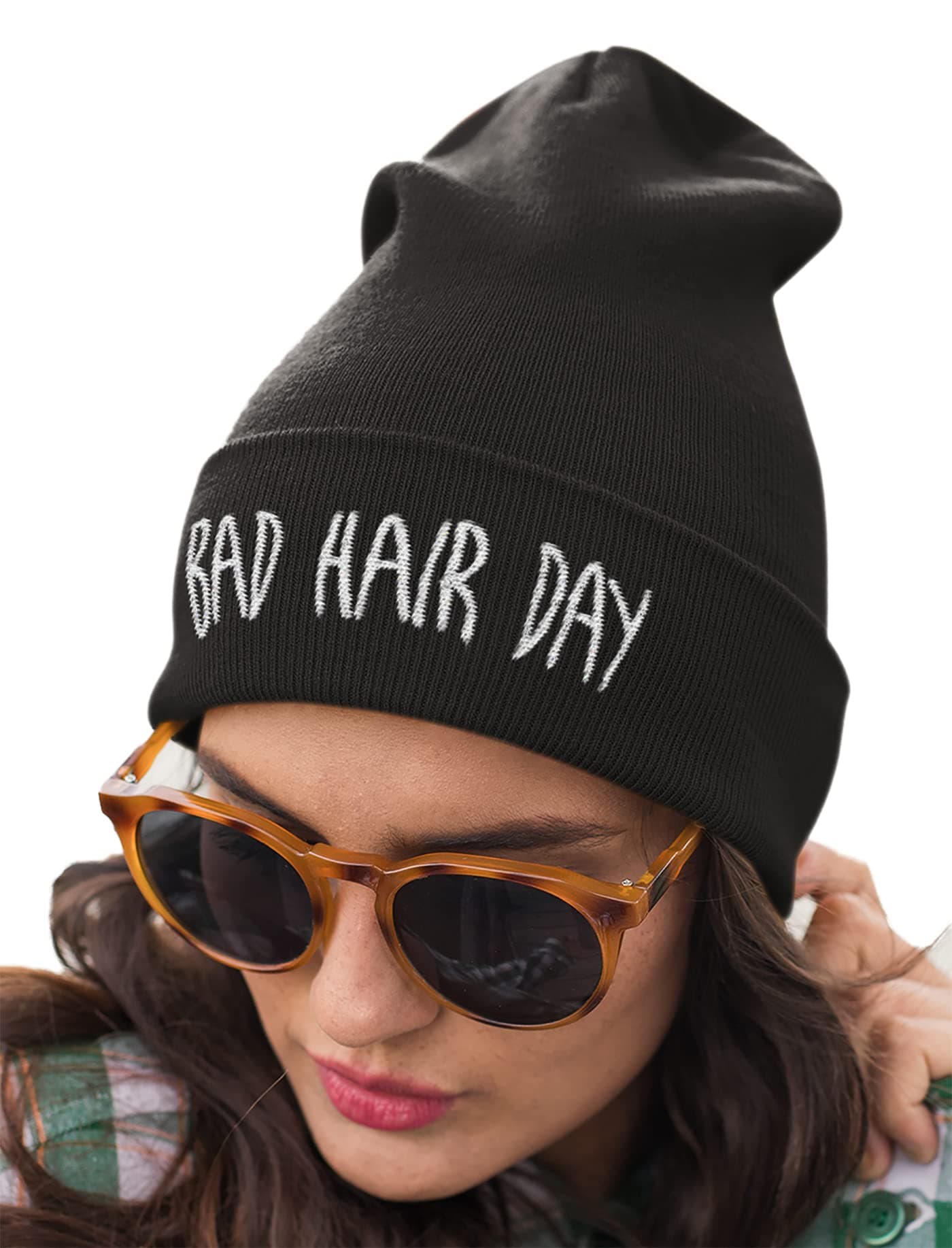 TM bad hair day beanie hats and more black