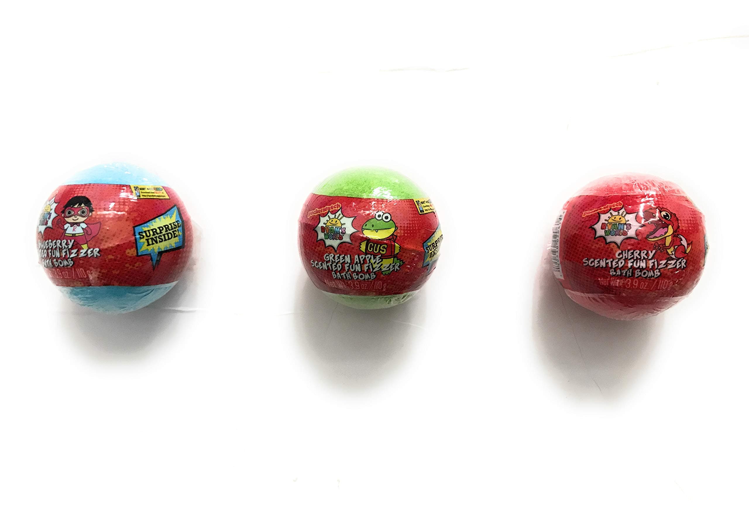 Bath Fizzers 3 Pack, Multi color