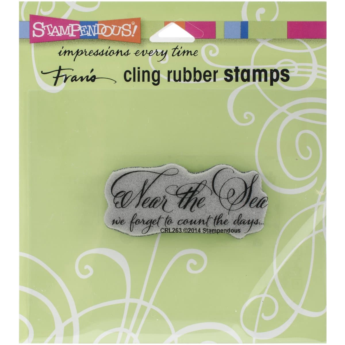 Stampendous Cling Rubber Stamp, Near The Sea