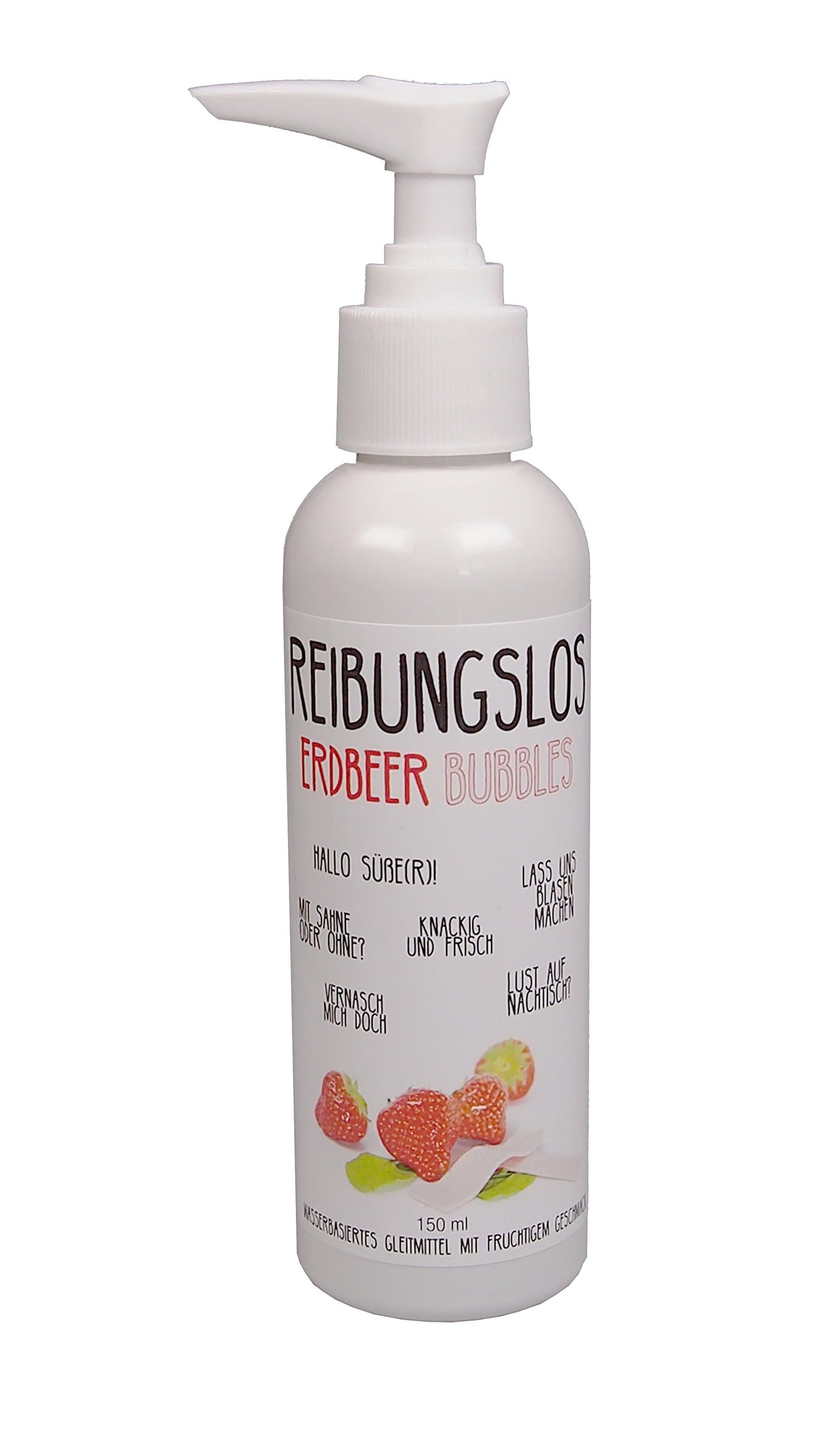 Smooth Strawberry Bubbles - Premium Lubricant with Great Strawberry Smell Water Based 150ml