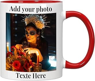Personalised Mug with Photo Custom Coffee Mug with Picture Personalised Coffee Mugs with Name 11oz Double Side Custom Mug Novelty Custom Gift for Him Or Her