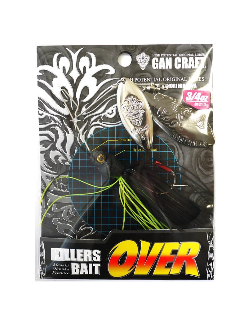 Gan Craft Killers Bait Over 3/4 Oz Spinnerbait 10 (3156)