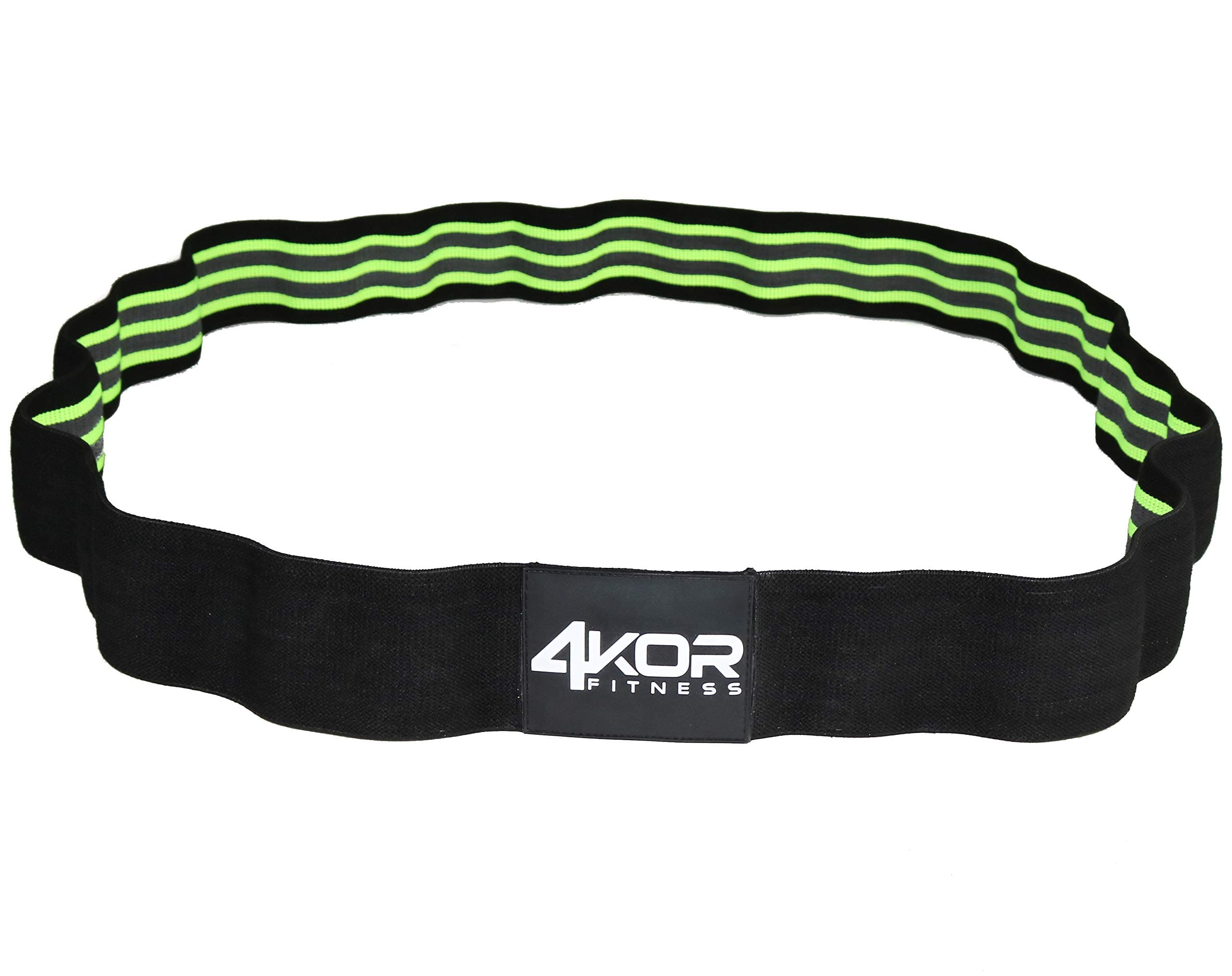 4KOR Fitness Resistance Loop Band, 50” x 3”, Made of Comfortable No-Slip Fabric, Perfect for Physical Therapy, Yoga, and Booty Building