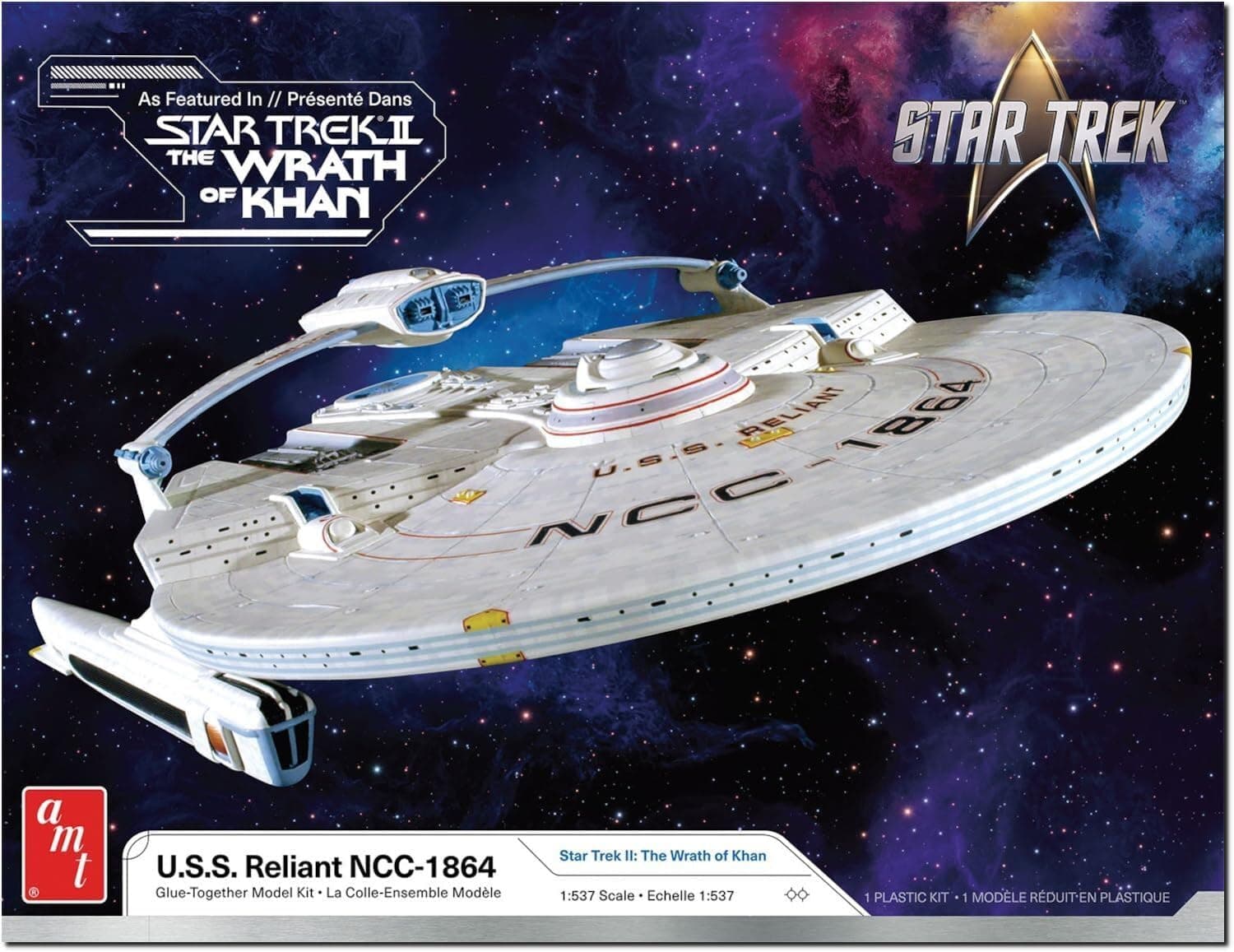 AMT Star Trek II: The Wrath of Khan U.S.S Reliant 1:537 Scale Model Kit