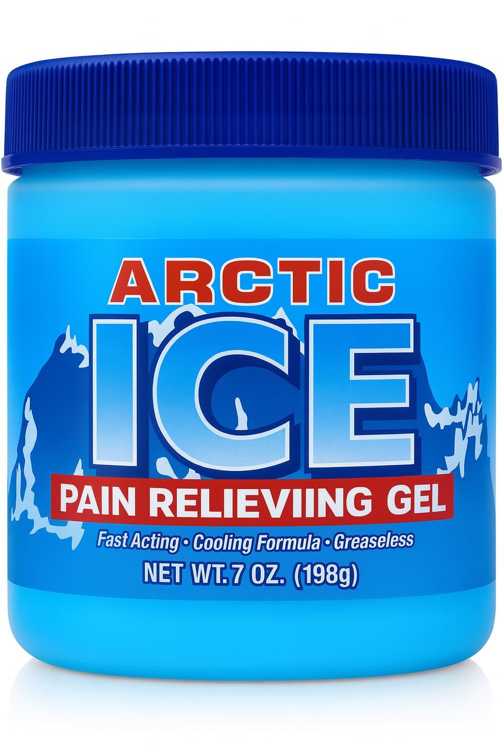 Artic Ice Pain Relieving Gel 2% Menthol Blue 7 Ounce, 1 Count