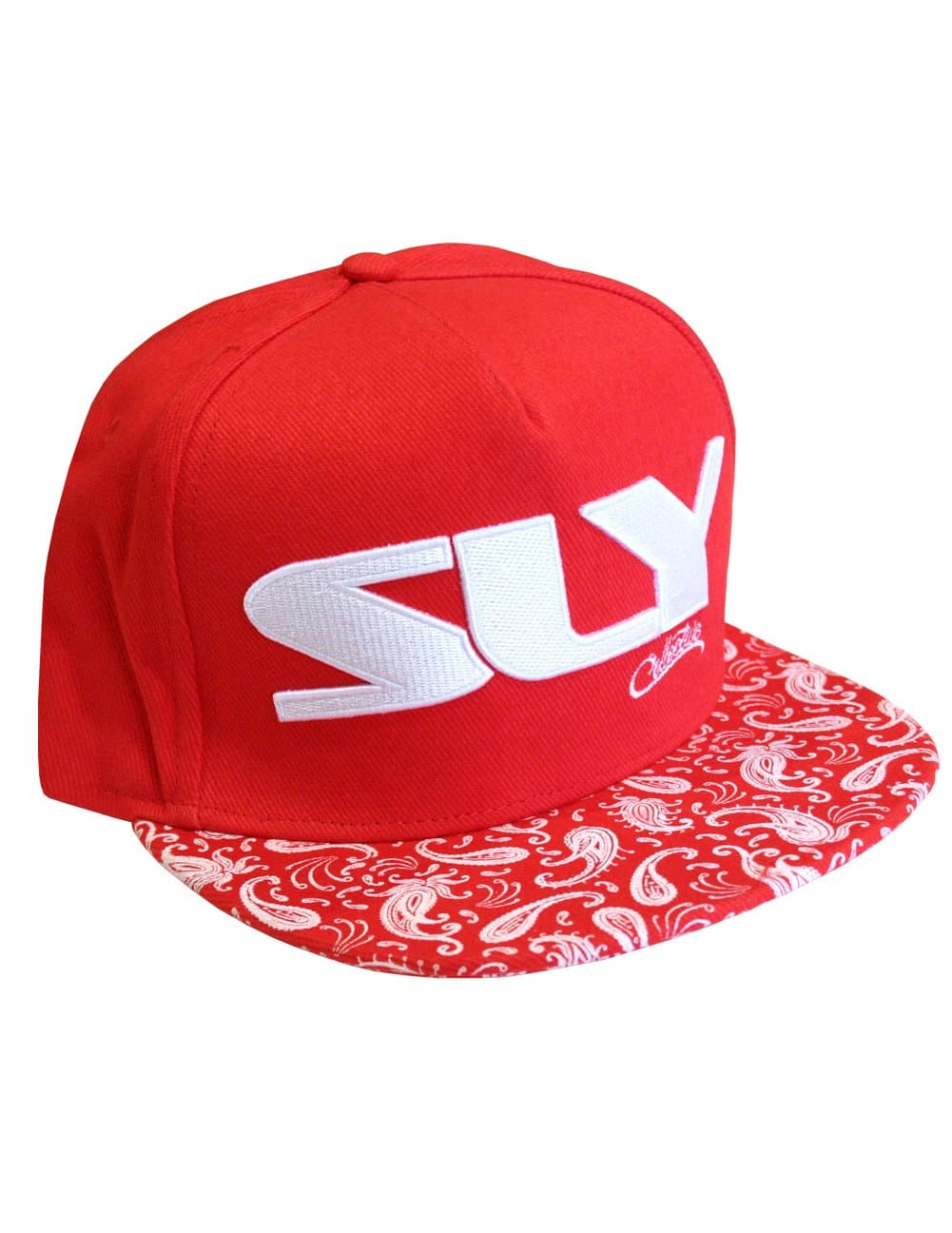 Sly Collective Unisex Snapback Hat Bandana Red