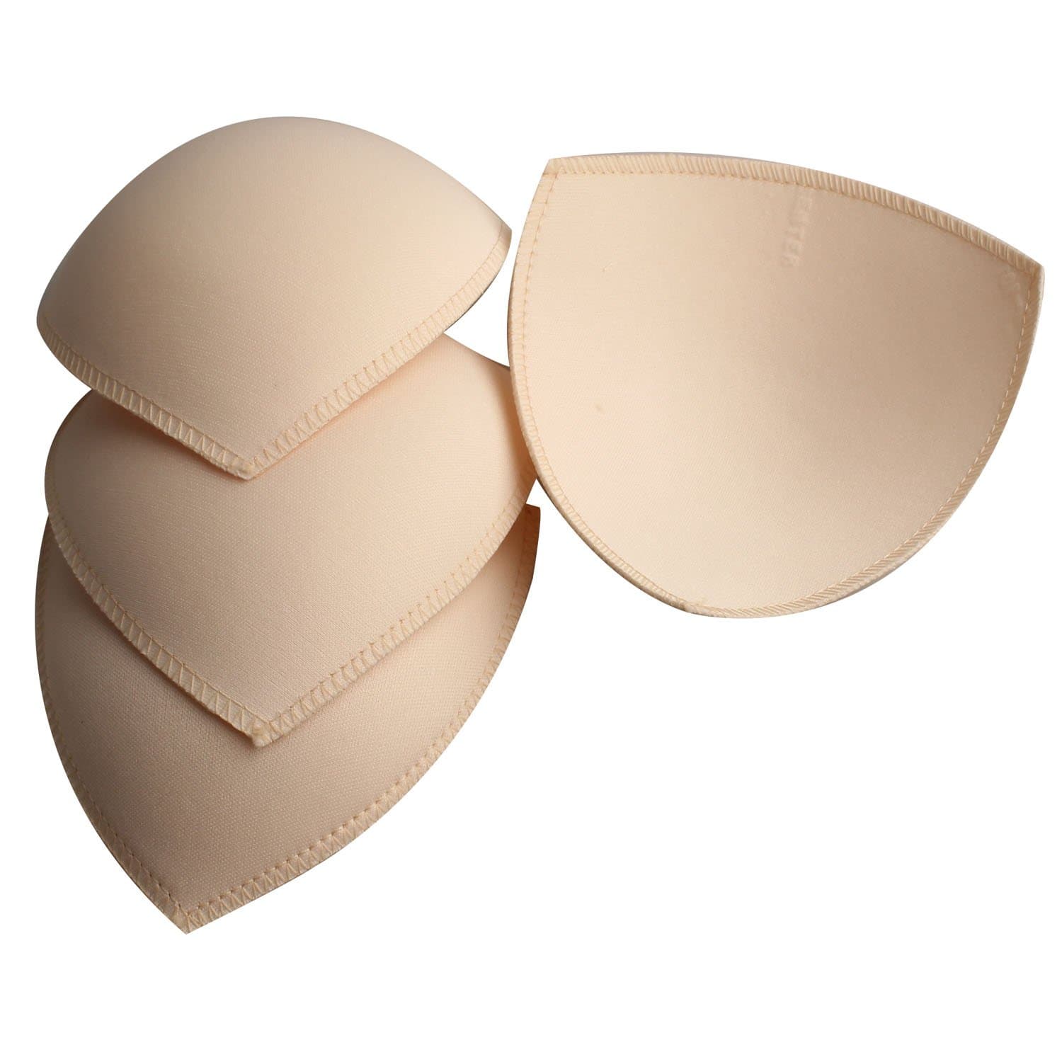 Removable Bra Pads Inserts Women's Comfy Sports Cups Bra Insert for BIkini Top Swimsuit