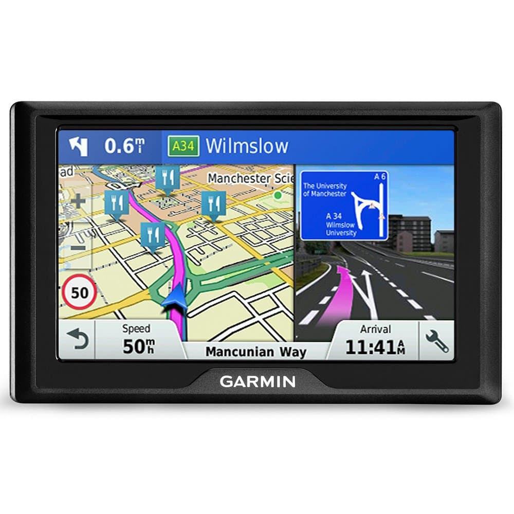 Garmin Drive 51 LMT-S Navigation System Refurbished) 5 inch, black (maps for UK and Ireland)