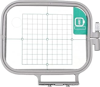 Embroidery Hoops for Brother SE600 SE400 SE700 SE625 SE425 PE550D PE540D PE535 PE525 PE500 Innovis Babylock Brother Embroidery Machine Hoop (4x4" - SA432)