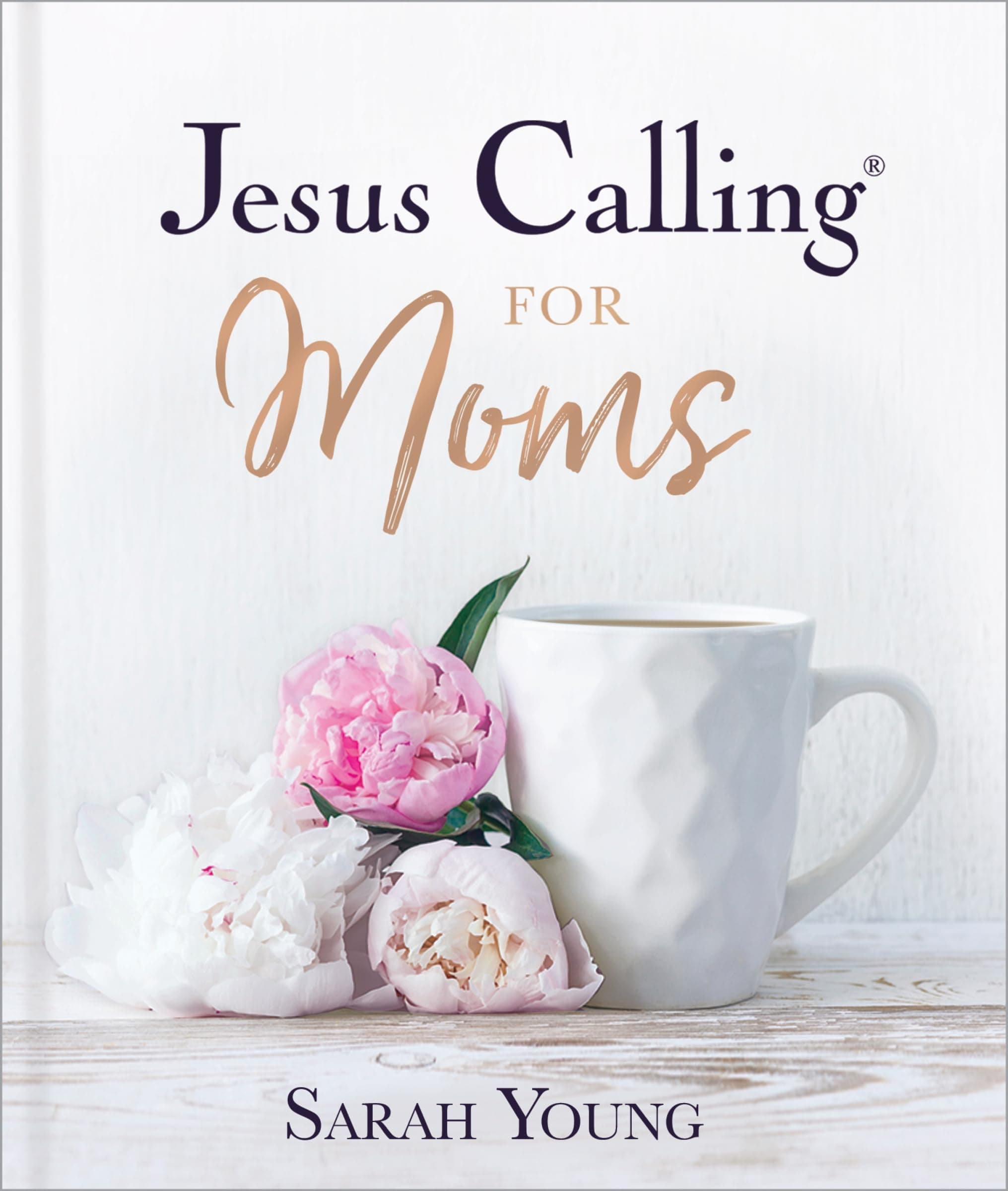 Jesus Calling for Moms, Padded Hardcover, with Full Scriptures: Devotions for Strength, Comfort, and Encouragement (a 50-Day Devotional) - The Perfect Christian Gifts for Women