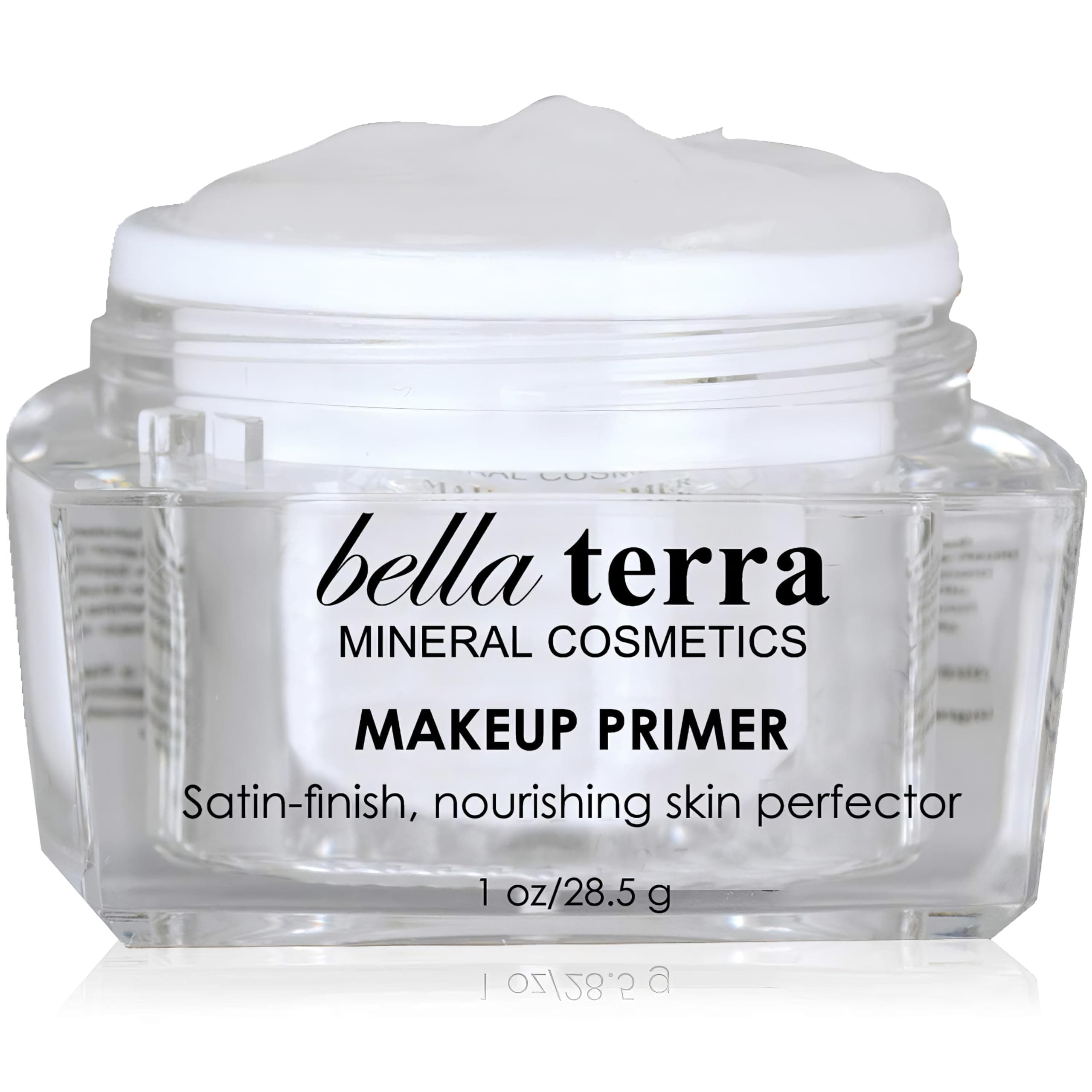 Bellaterra Cosmetics Makeup Primer – Hydrating Gel Base for Delicate & Mature Skin – Vegan, Fragrance-Free Formula – Seamless Texture, Works with Liquid & Powder Foundation or Tinted Moisturizers