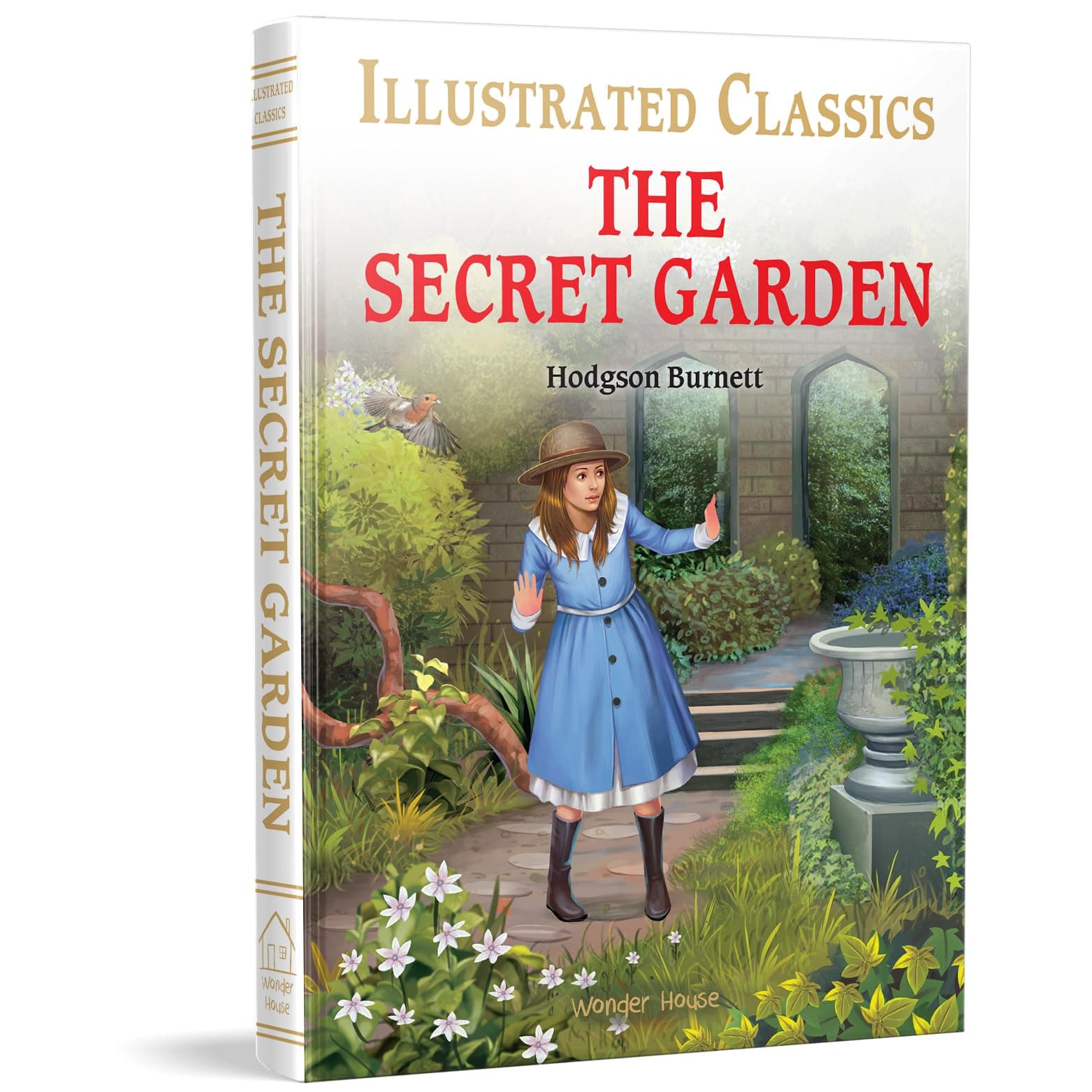 The Secret Garden : Illustrated Abridged Children Classic English Novel with Review Questions (Hardback)