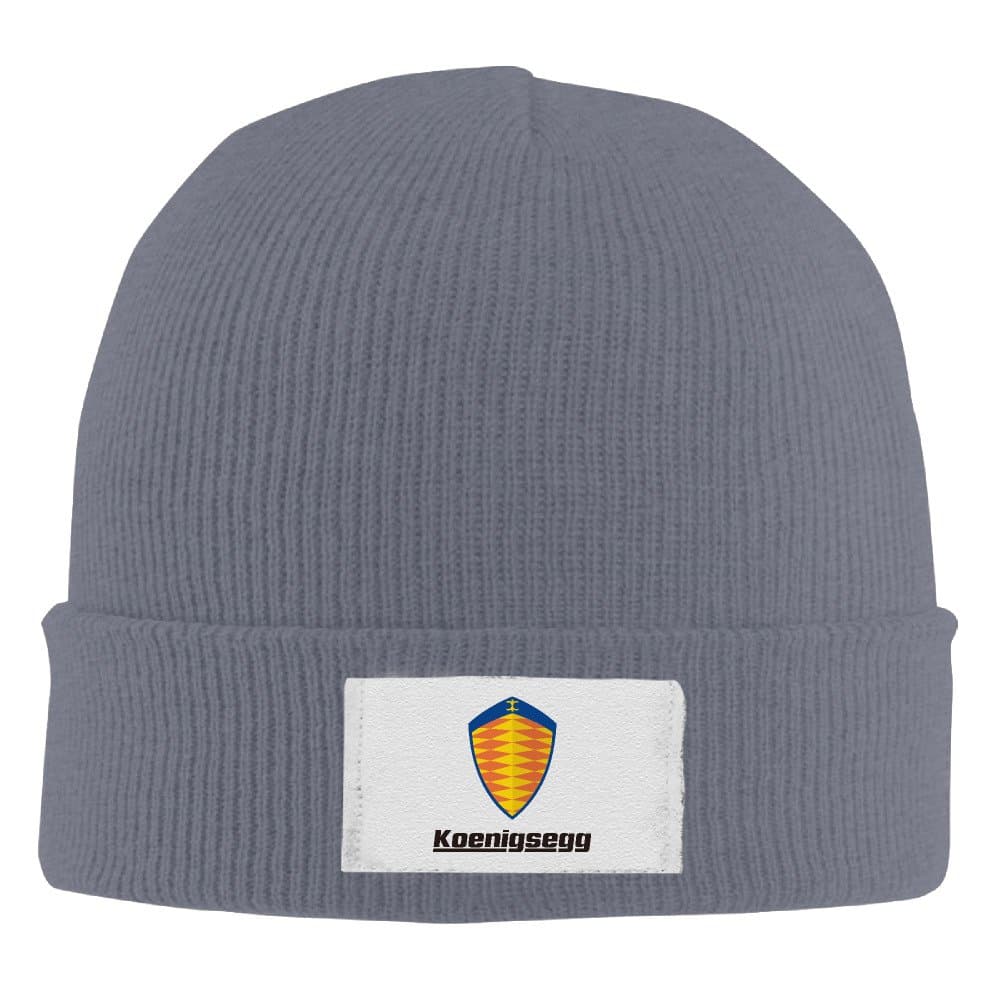 Samxing Koenigsegg Stretchy Winter Hat Beanies Cap Asphalt Apparel