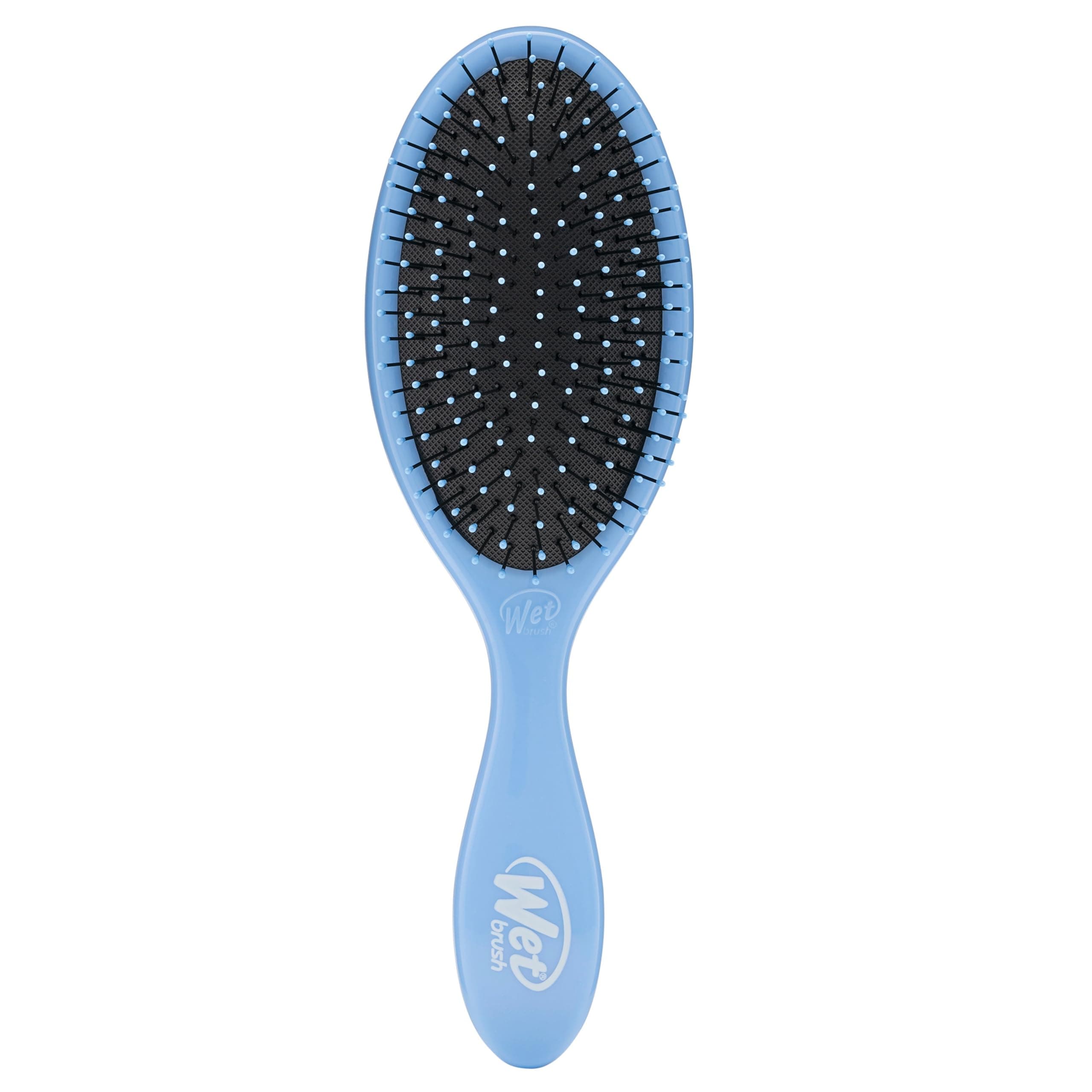 Detangling Brush, Original Detangler Brush (Sky) - Wet & Dry Tangle-Free Hair Brush for Women & Men - No Tangle Soft & Flexible Bristles for Straight, Curly, & Thick Hair