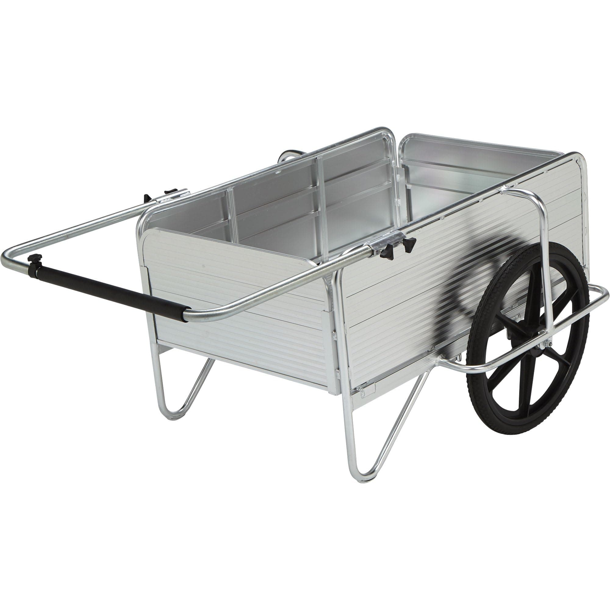 Strongway Aluminum Garden Cart - 330-Lb. Capacity, 5.72 Cu. Ft. 52in.L x 35in.W