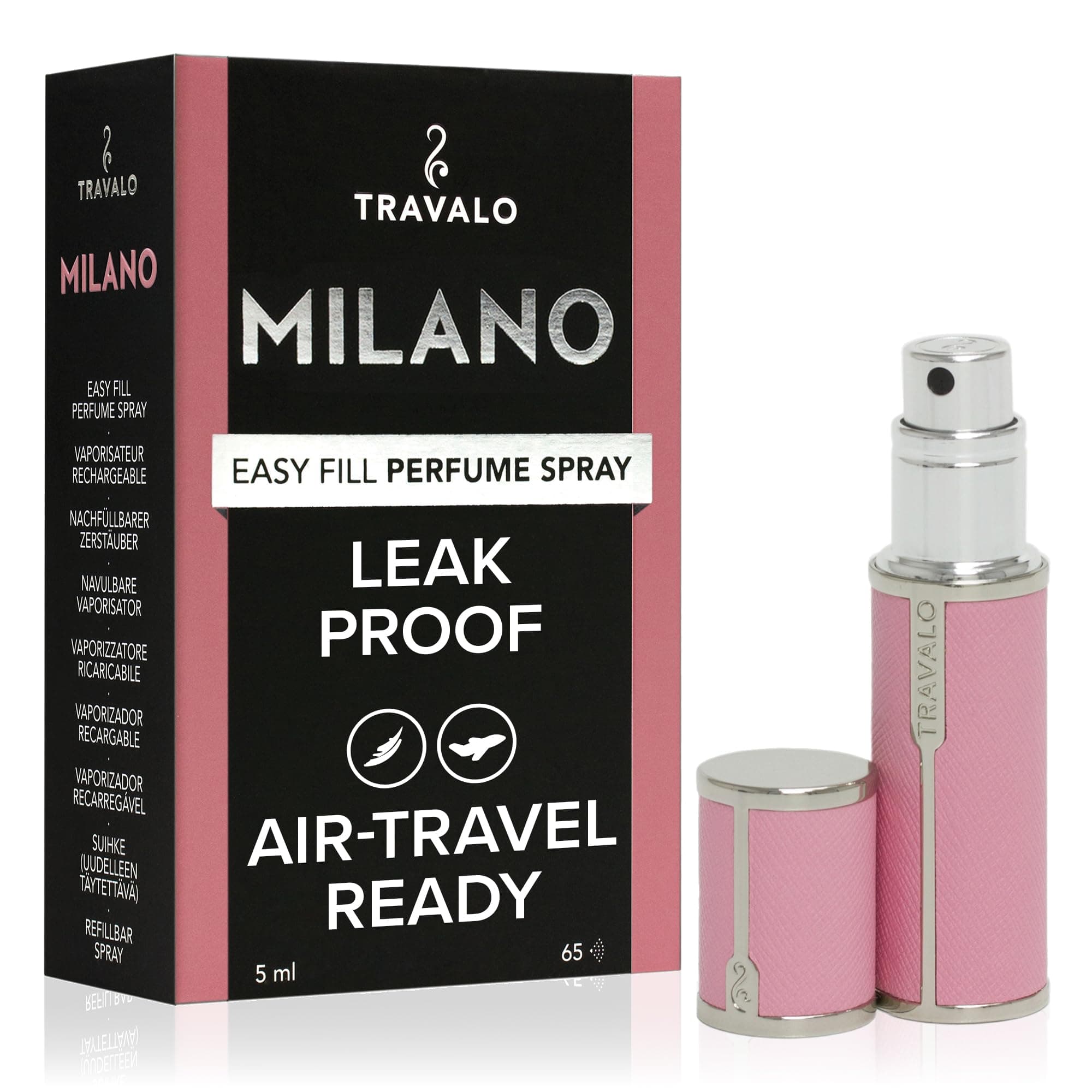 Milano HD Deluxe Pocket Atomiser Pink