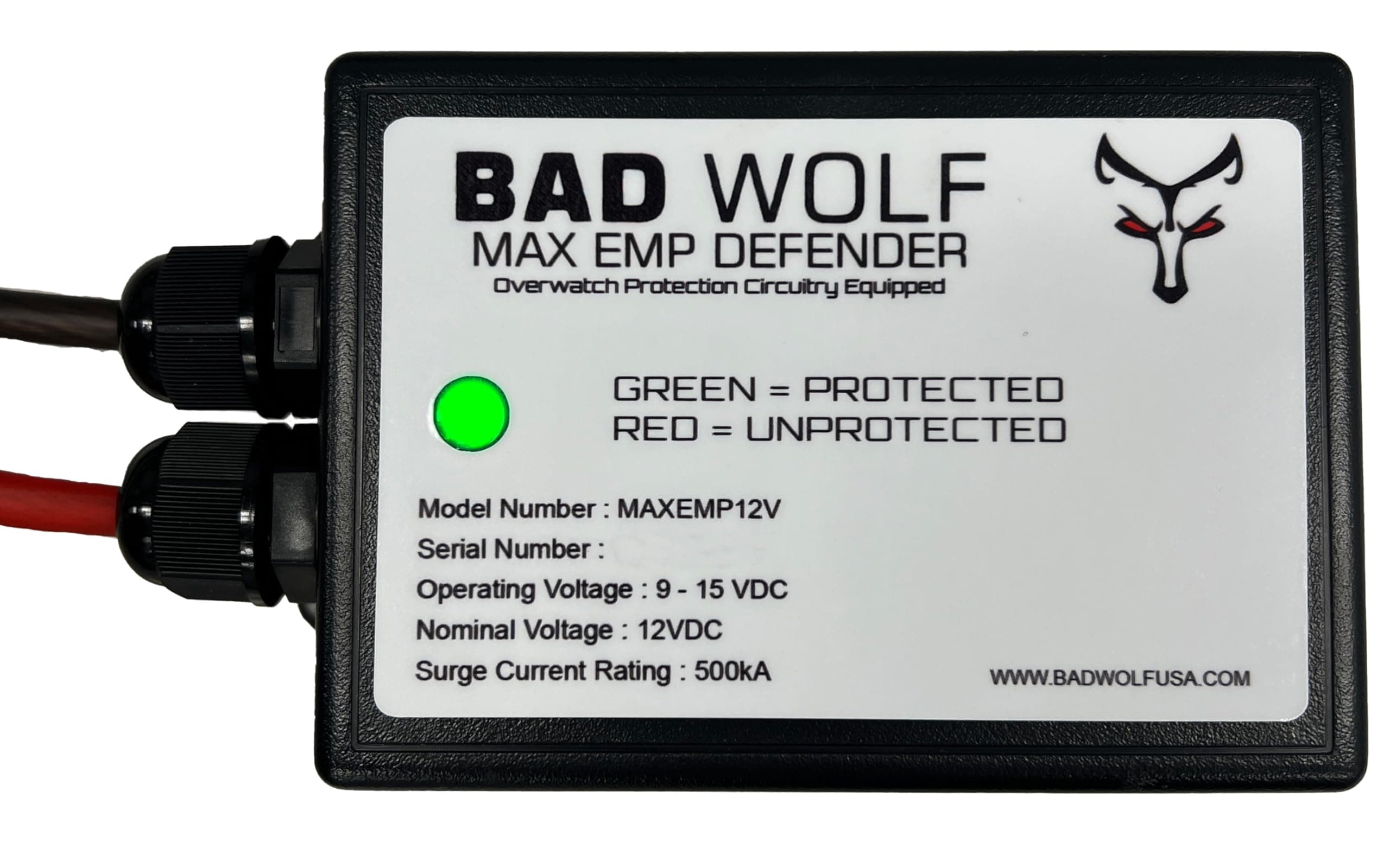 Max EMP Defender 12 Volt - The Most Powerful Protection for Your Vehicle from EMP, ESD, CME, and Lightning Shield Available