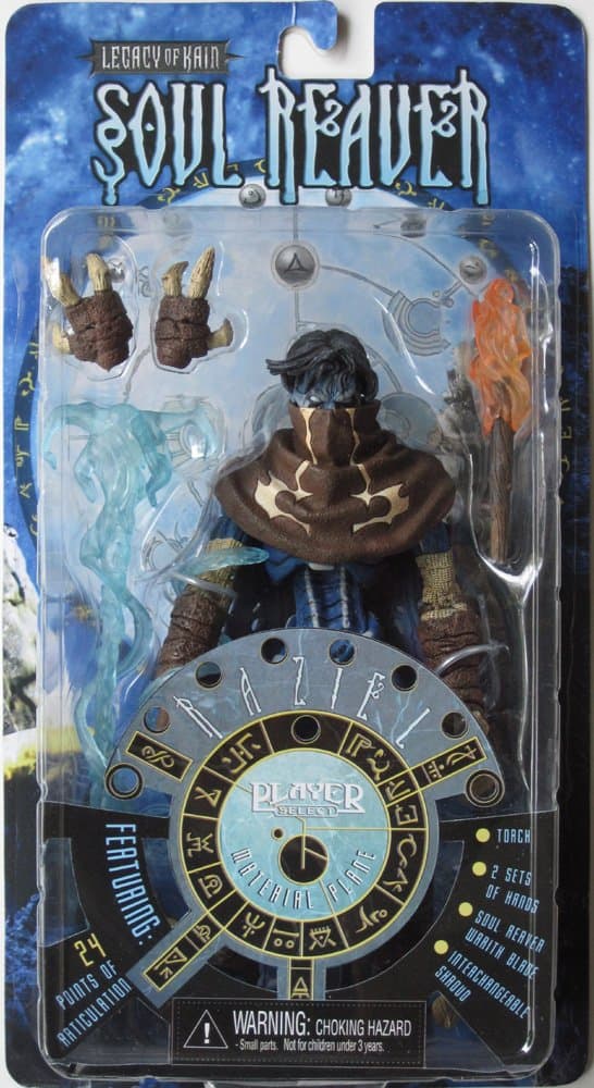 Soul Reaver Legacy of Kain 7" Raziel (Material Plane) Action Figure - NECA