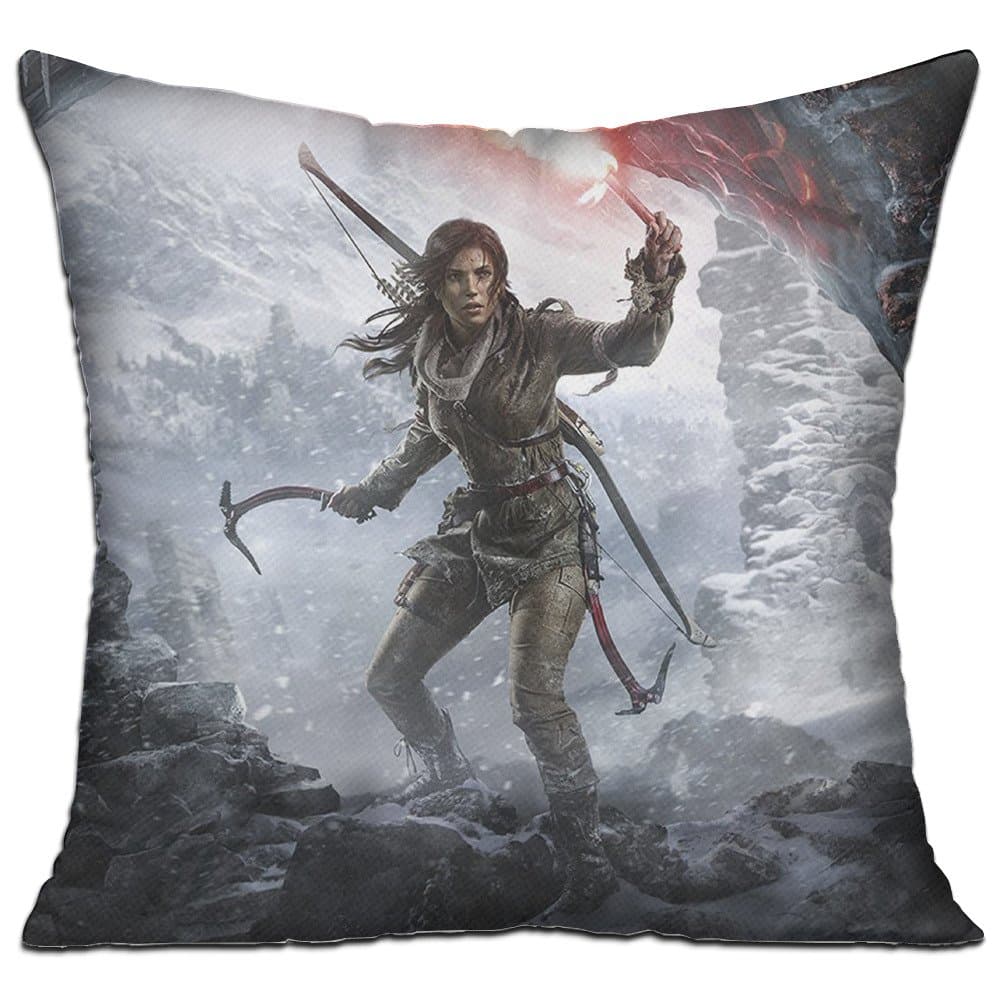 Susan H Tomb Raider Game Sofa Throw Pillows 1818 Contain Inner For Warm Cozy