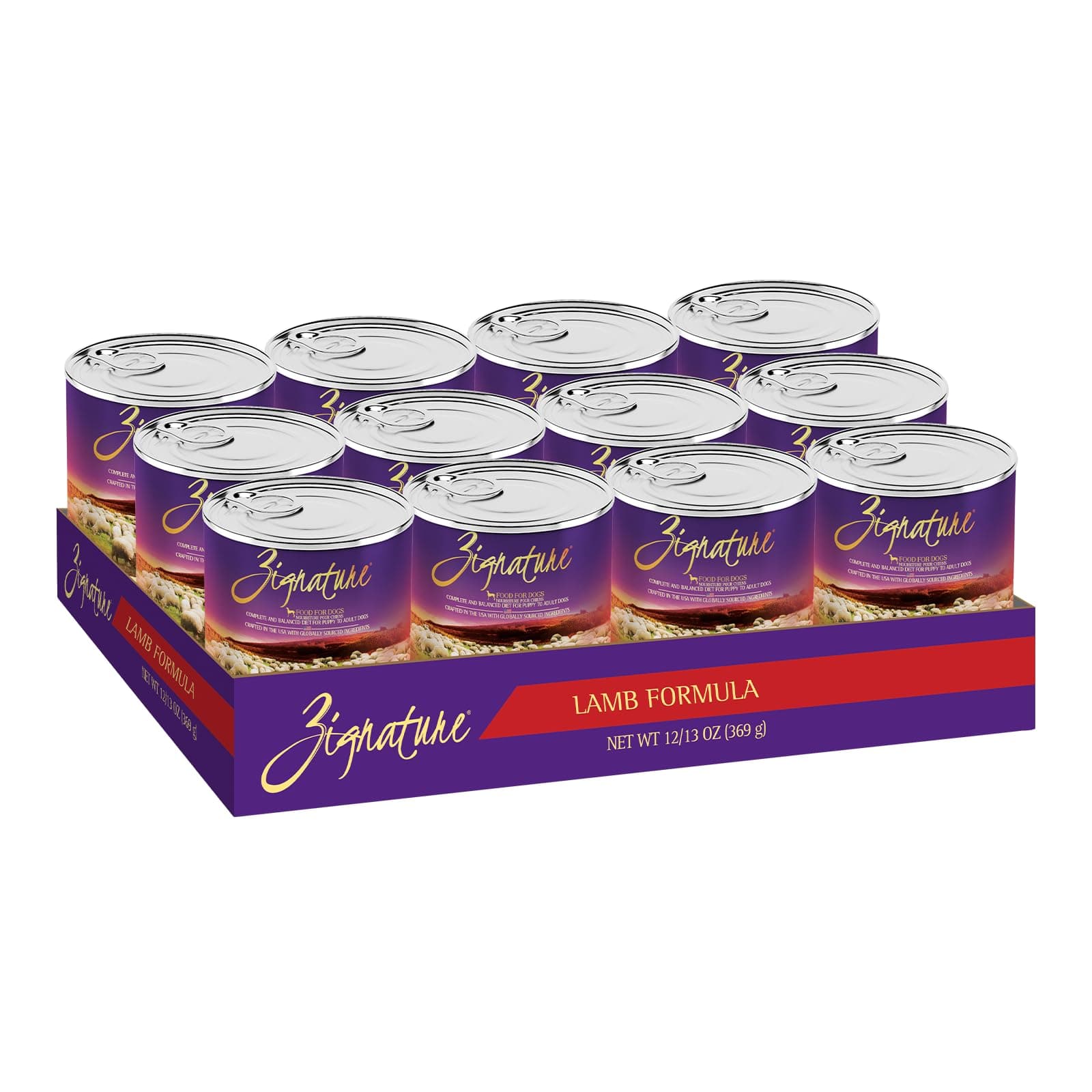 Lamb Limited Ingredient Formula Wet Dog Food 13oz, case of 12